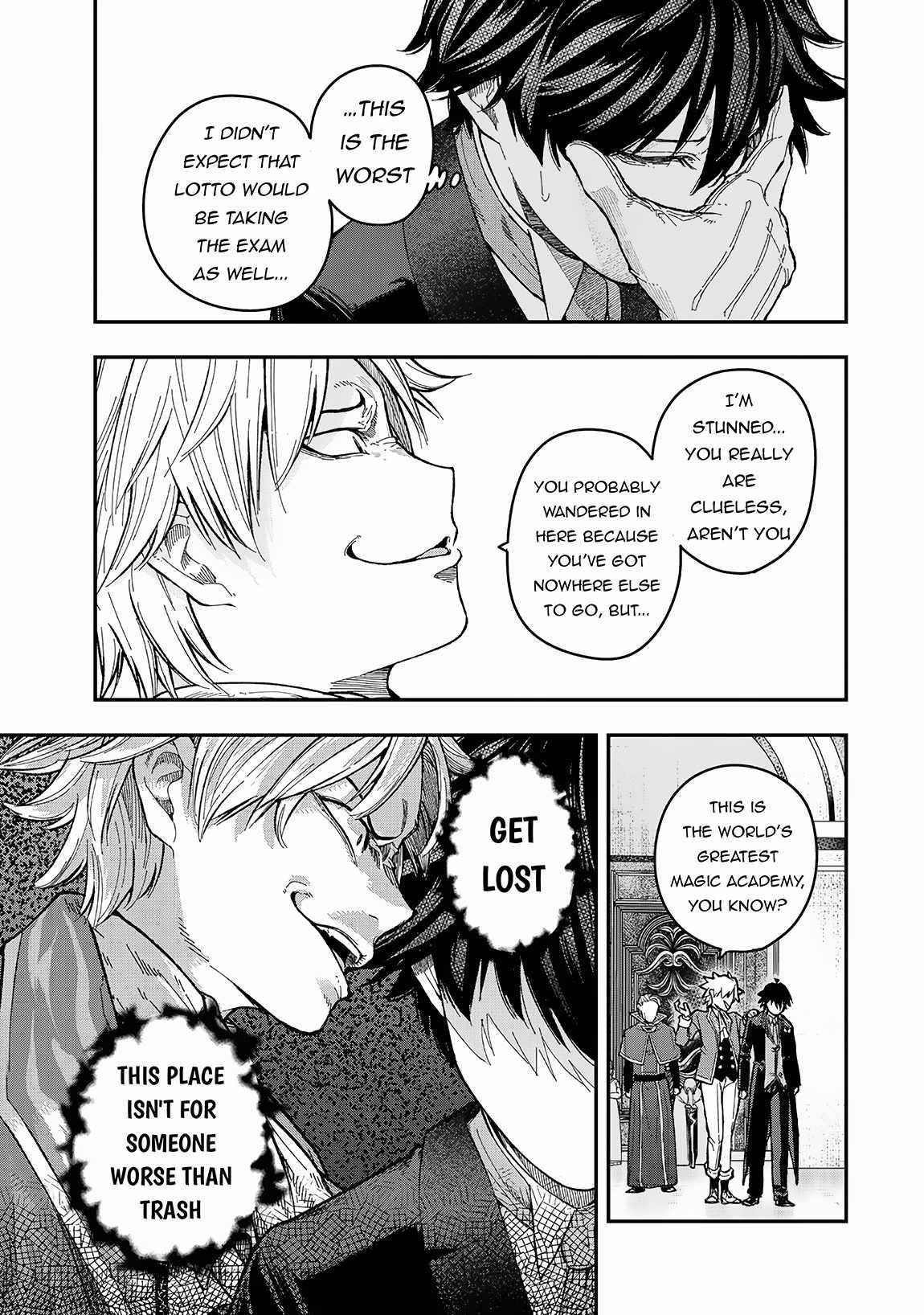 Gomi Ika da to Tsuihousareta Shounin, Jitsu wa Zensei Kensha desu Chapter 4.1 - Page 13 in English