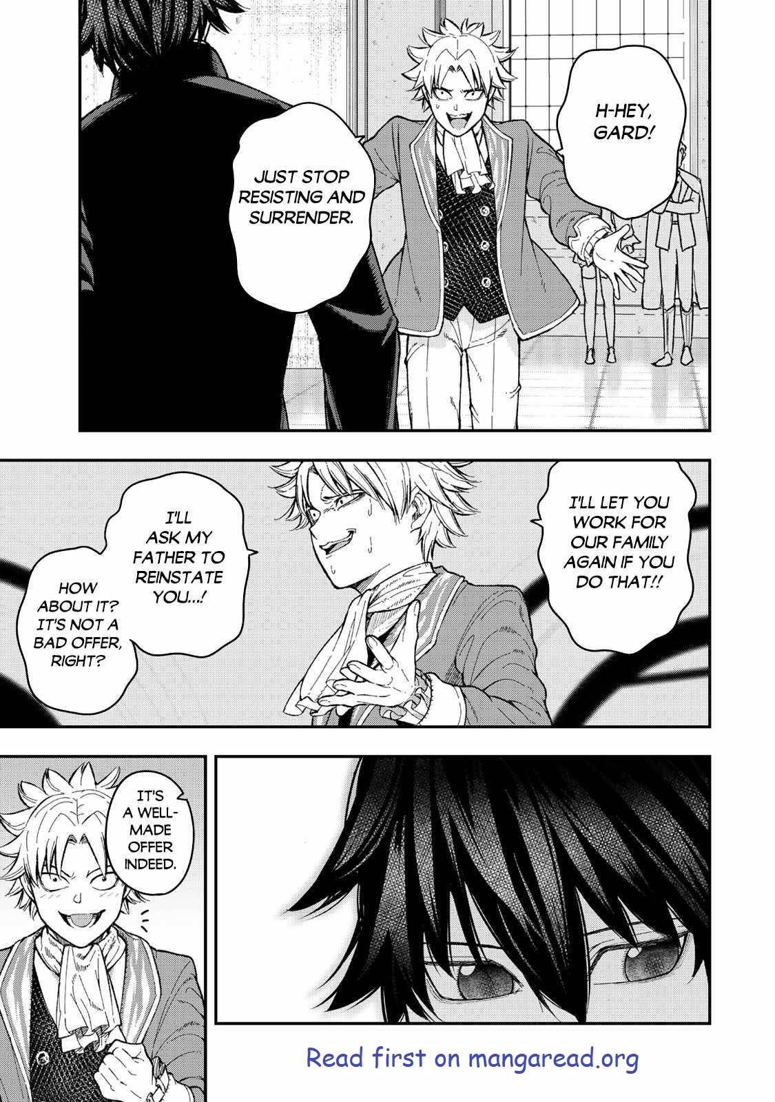 Gomi Ika da to Tsuihousareta Shounin, Jitsu wa Zensei Kensha desu Chapter 4.2 - Page 7 in English