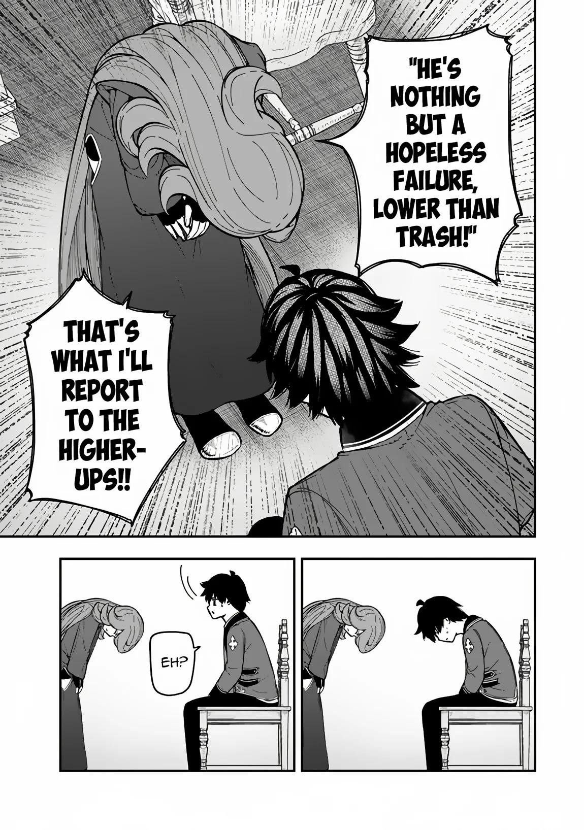 Gomi Ika da to Tsuihousareta Shounin, Jitsu wa Zensei Kensha desu Chapter 6.2 - Page 6 in English