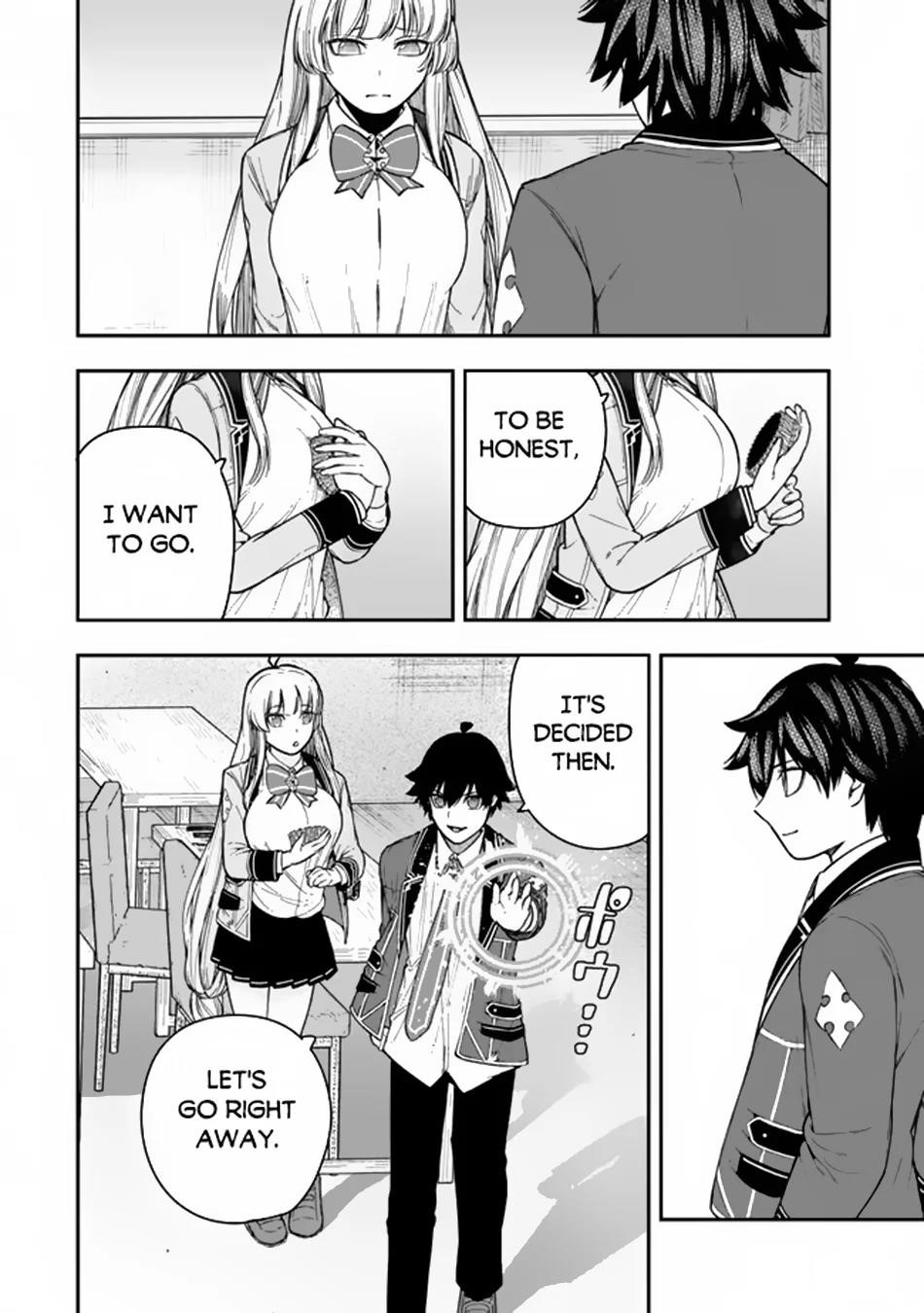 Gomi Ika da to Tsuihousareta Shounin, Jitsu wa Zensei Kensha desu Chapter 7.2 - Page 11 in English