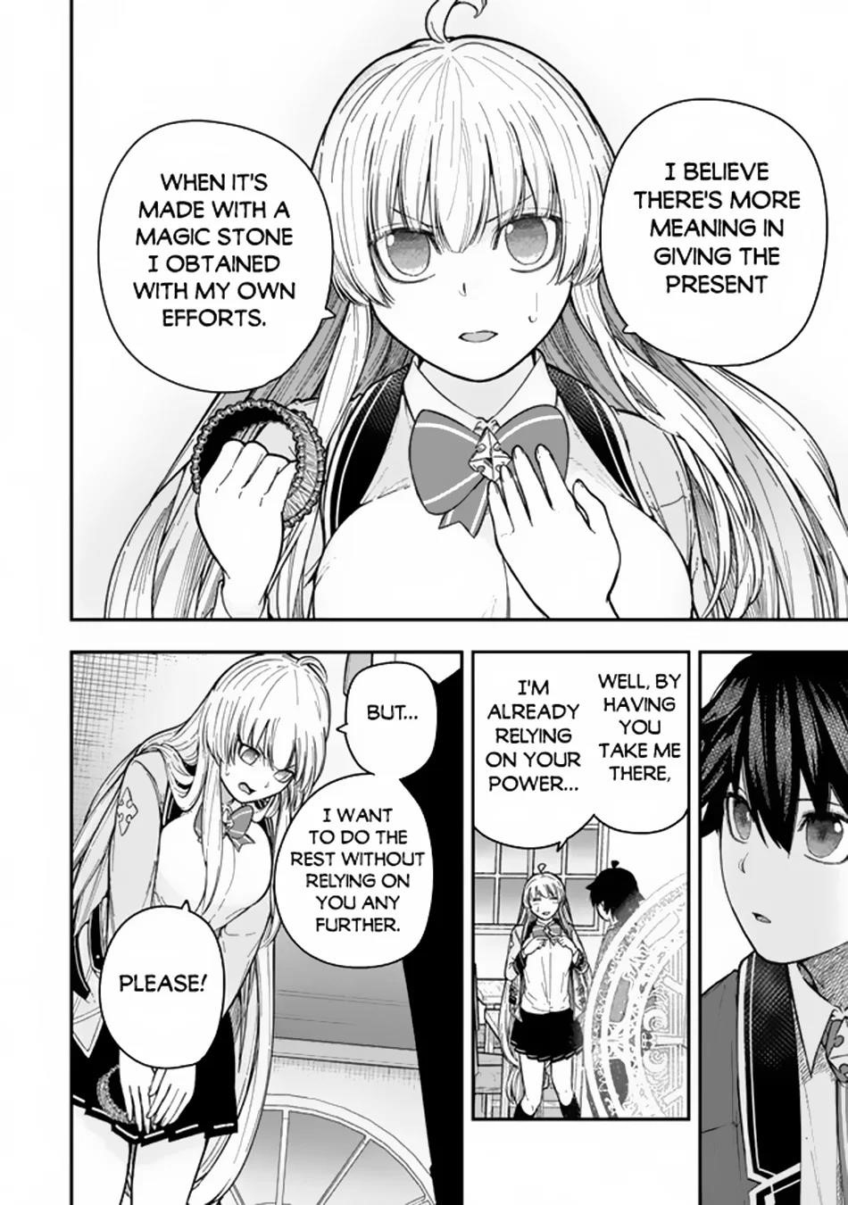 Gomi Ika da to Tsuihousareta Shounin, Jitsu wa Zensei Kensha desu Chapter 7.2 - Page 15 in English