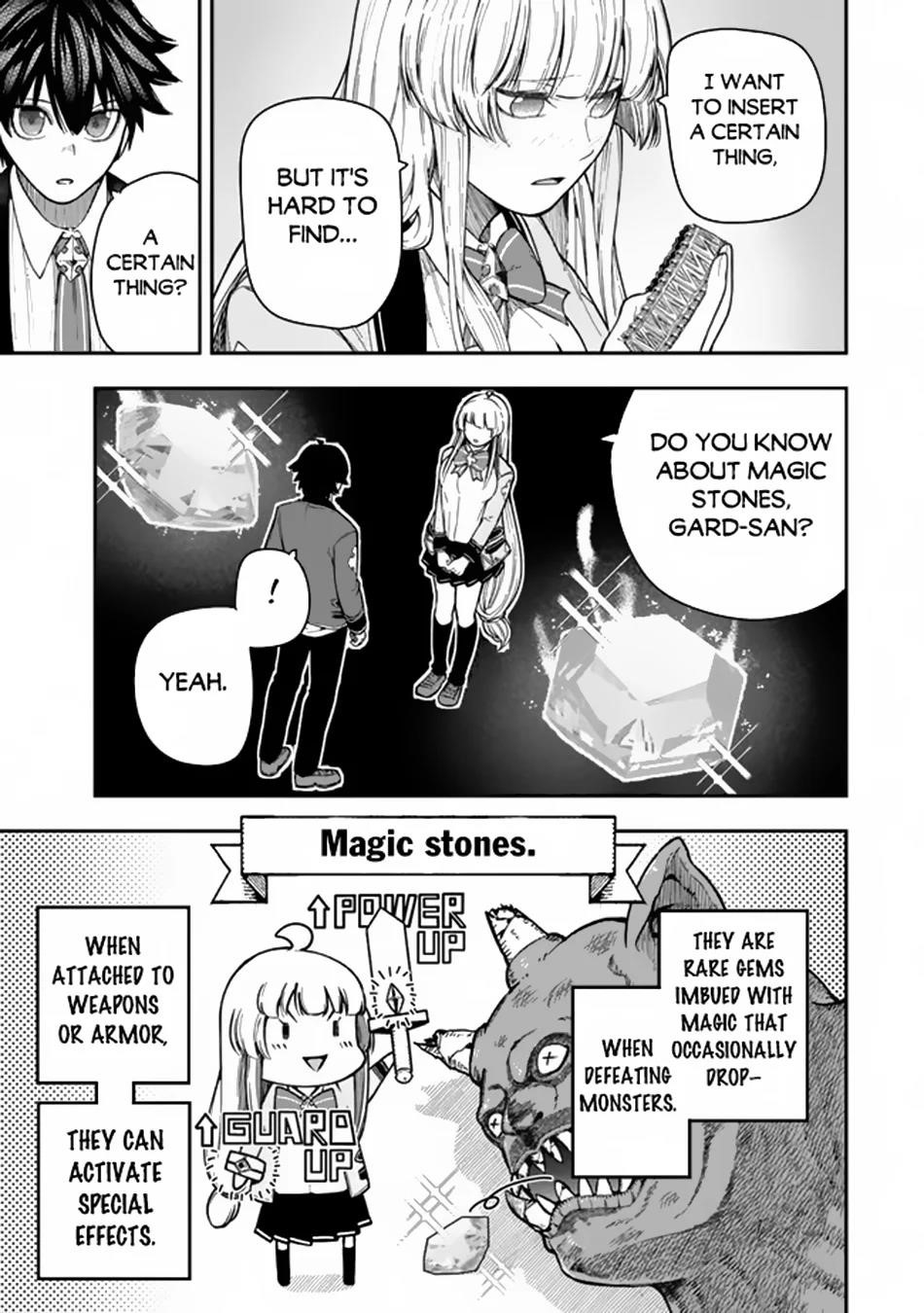 Gomi Ika da to Tsuihousareta Shounin, Jitsu wa Zensei Kensha desu Chapter 7.2 - Page 6 in English