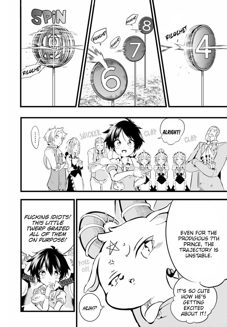 I Was Reincarnated as the 7th Prince so I Will Perfect My Magic as I Please Chapter 2 - Page 14 in English