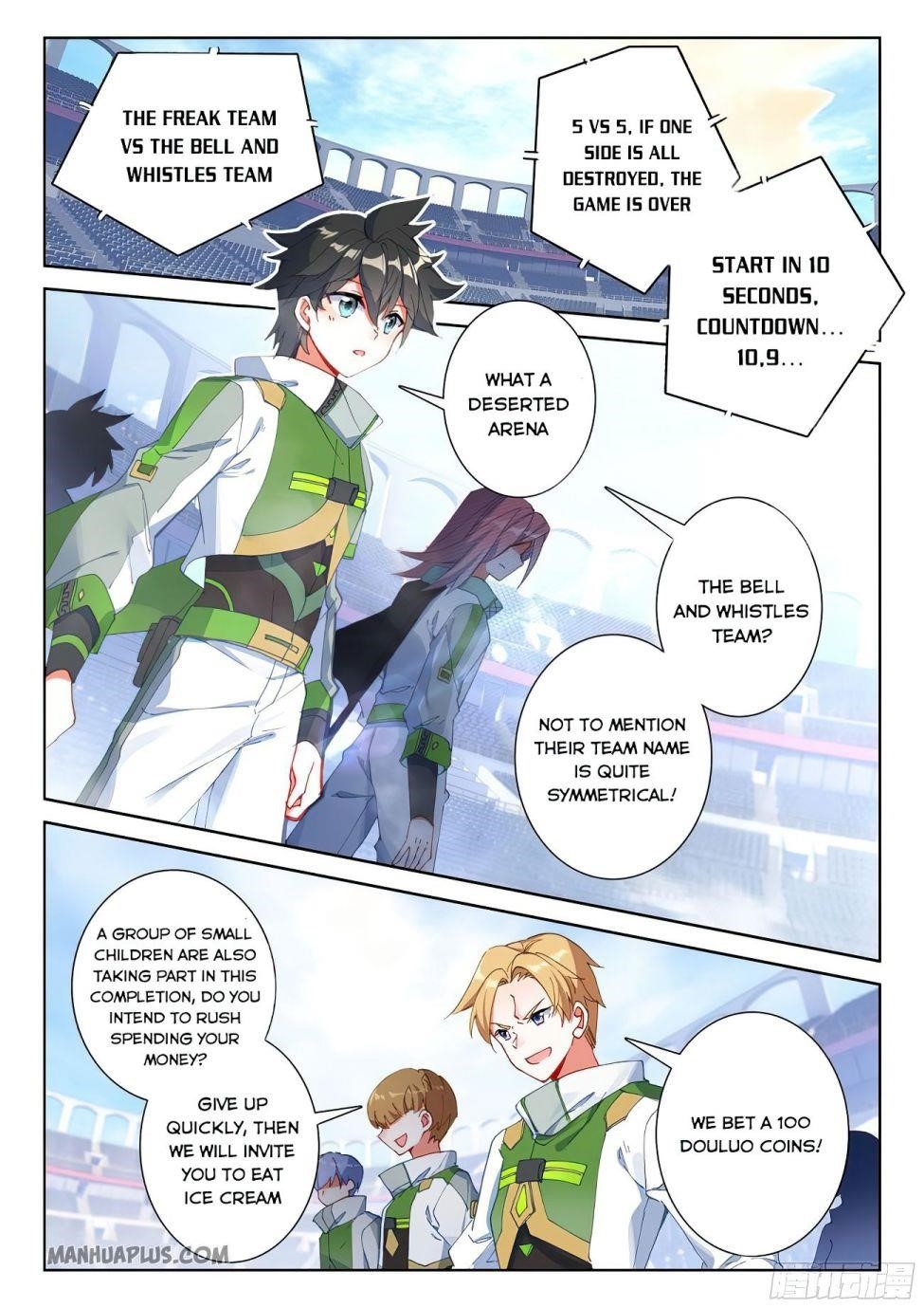 Soul Land 4 โ The Ultimate Combat Chapter 171.5 - Page 1 in English