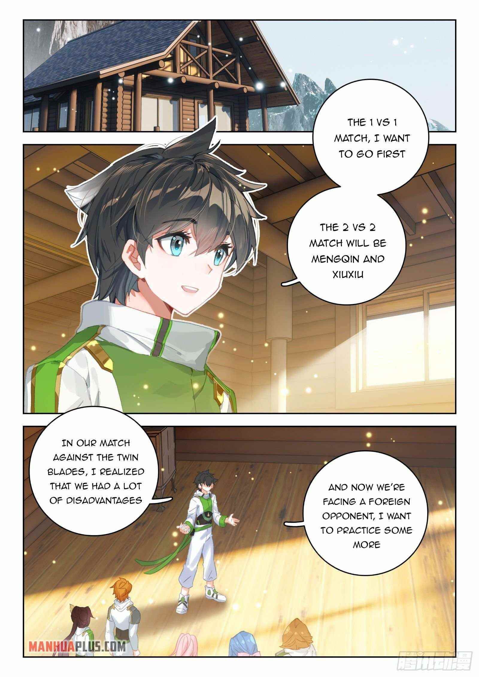 Soul Land 4 โ The Ultimate Combat Chapter 329.5 - Page 1 in English
