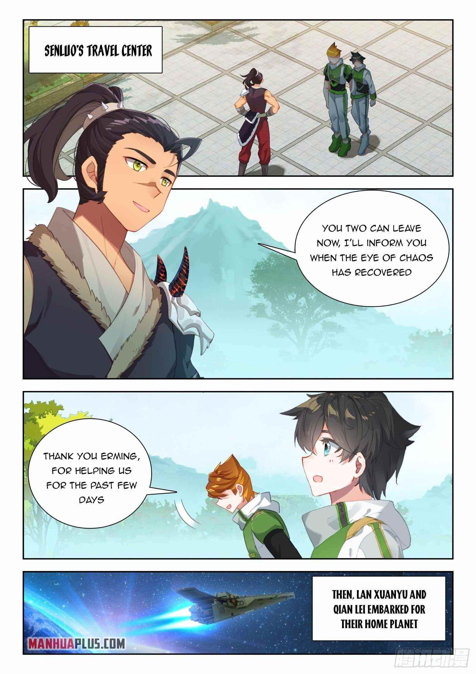 Soul Land 4 โ The Ultimate Combat Chapter 346 - Page 1 in English