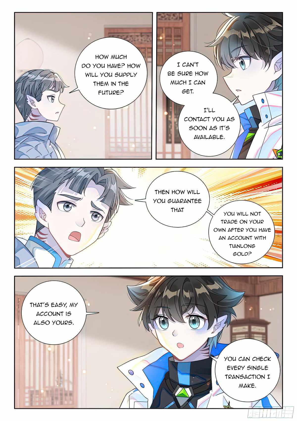 Soul Land 4 โ The Ultimate Combat Chapter 414.5 - Page 1 in English