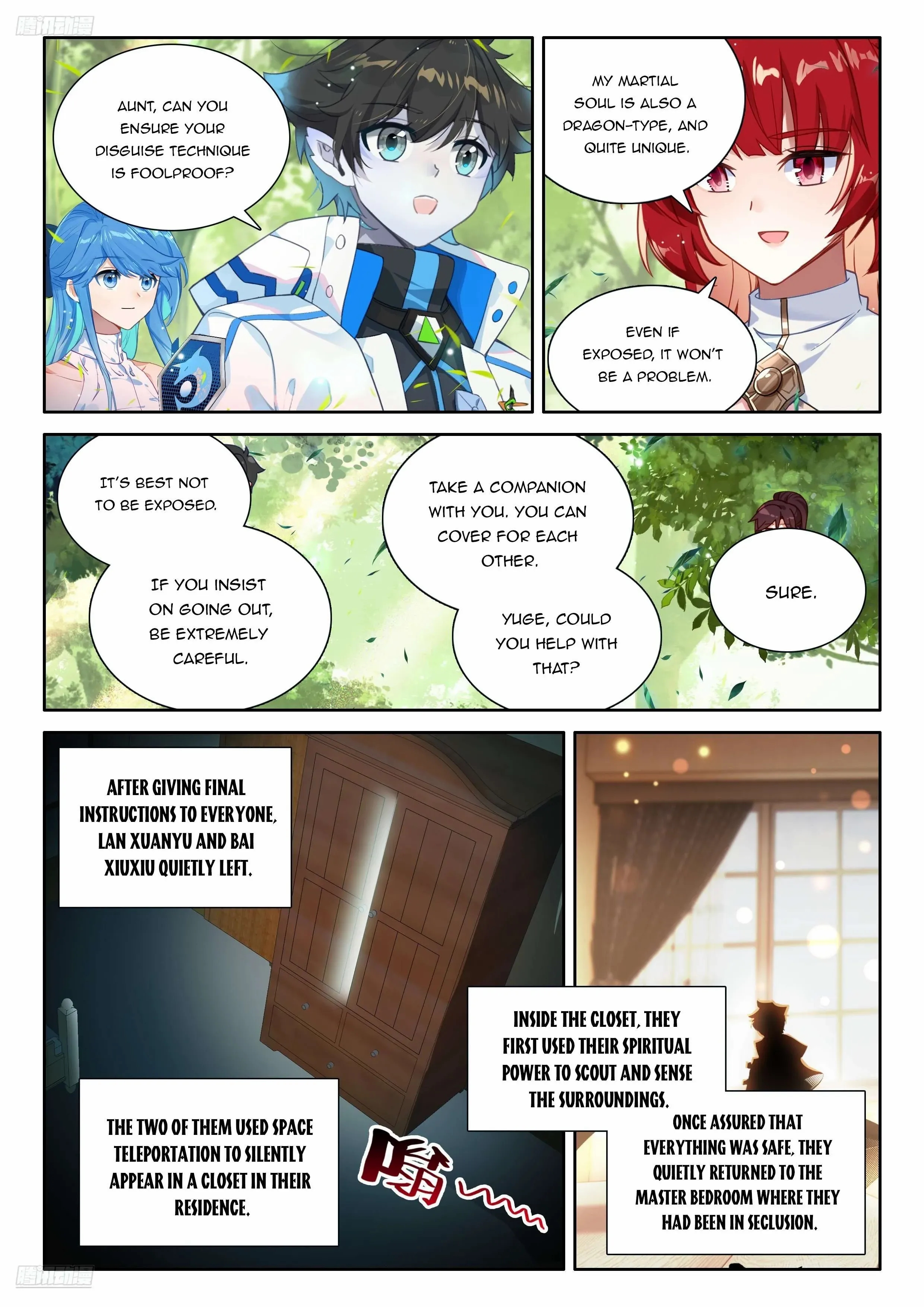 Soul Land 4 โ The Ultimate Combat Chapter 542.5 - Page 2 in English