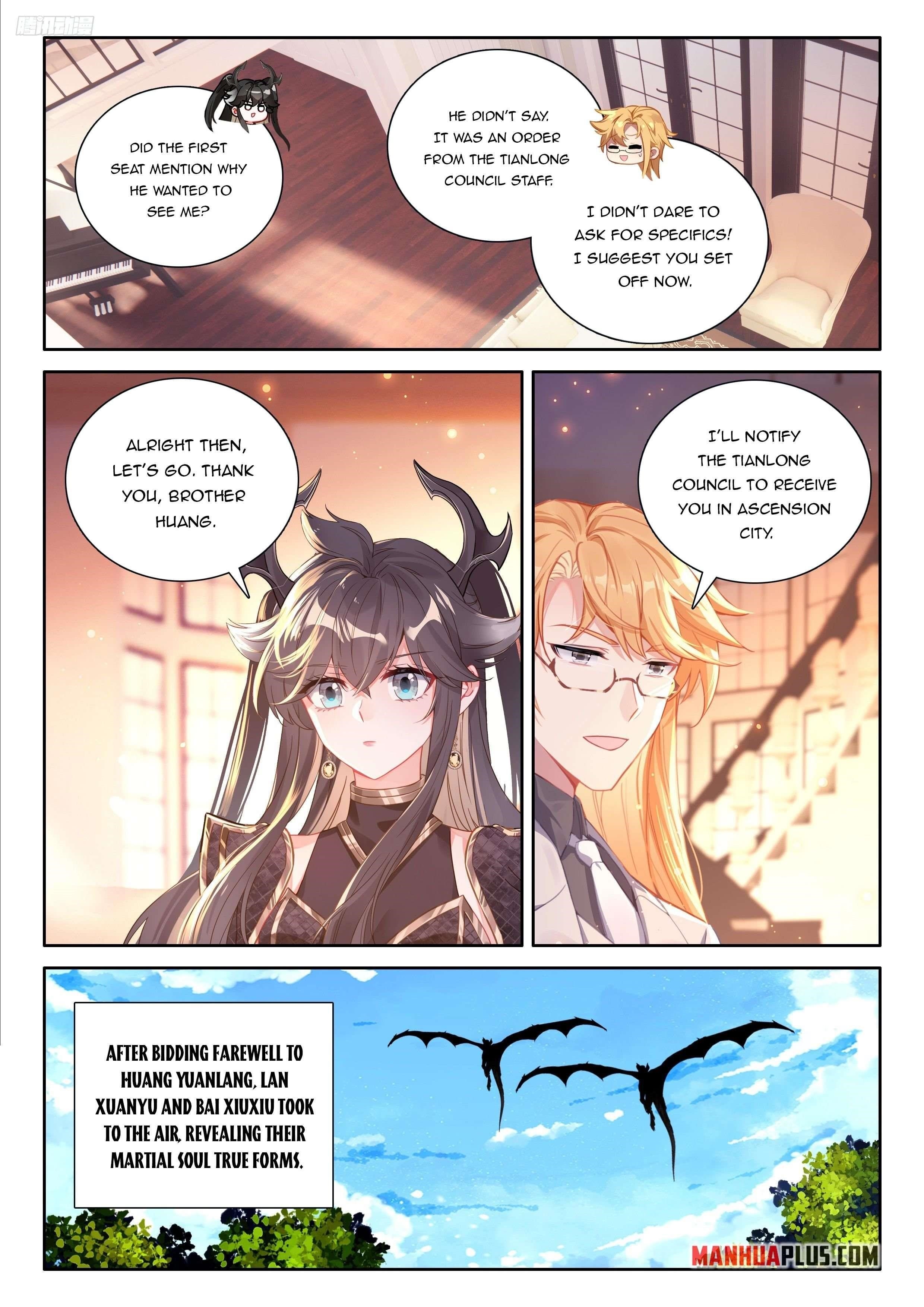 Soul Land 4 โ The Ultimate Combat Chapter 543.5 - Page 1 in English