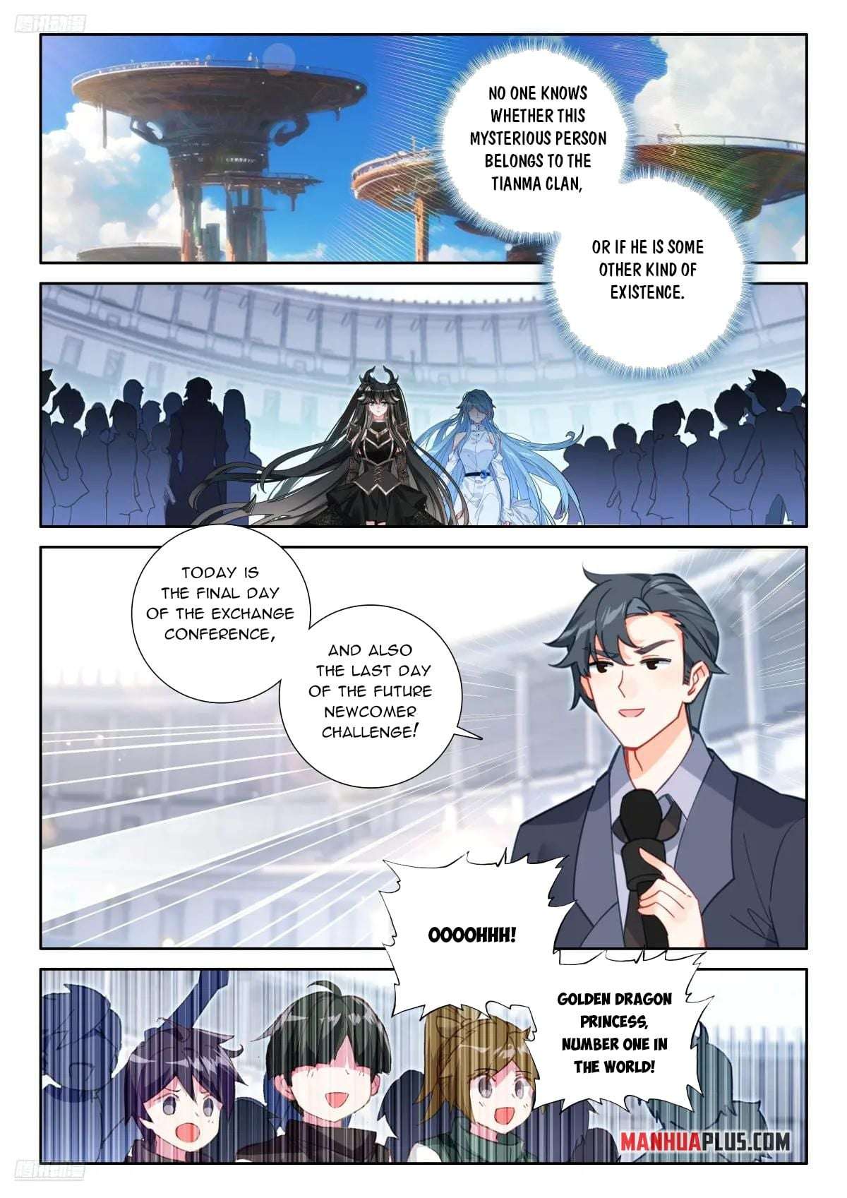 Soul Land 4 โ The Ultimate Combat Chapter 595 - Page 1 in English