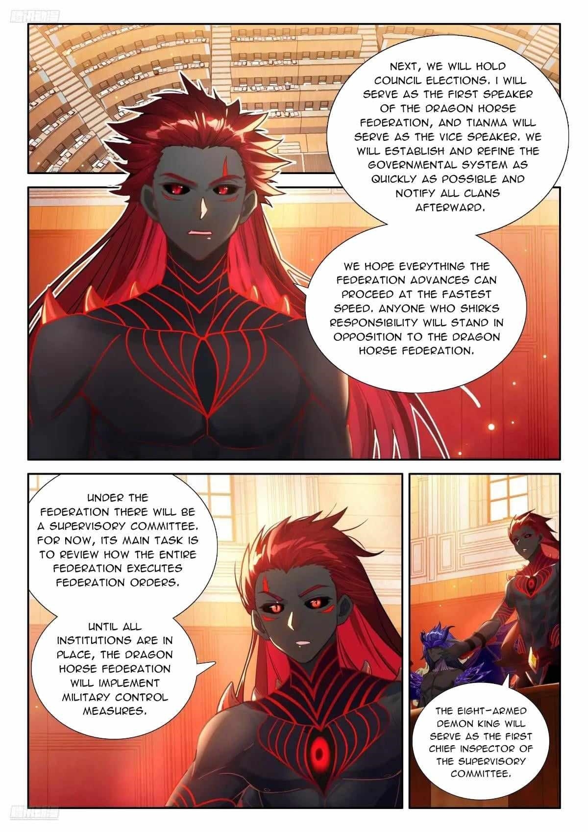 Soul Land 4 โ The Ultimate Combat Chapter 597 - Page 1 in English
