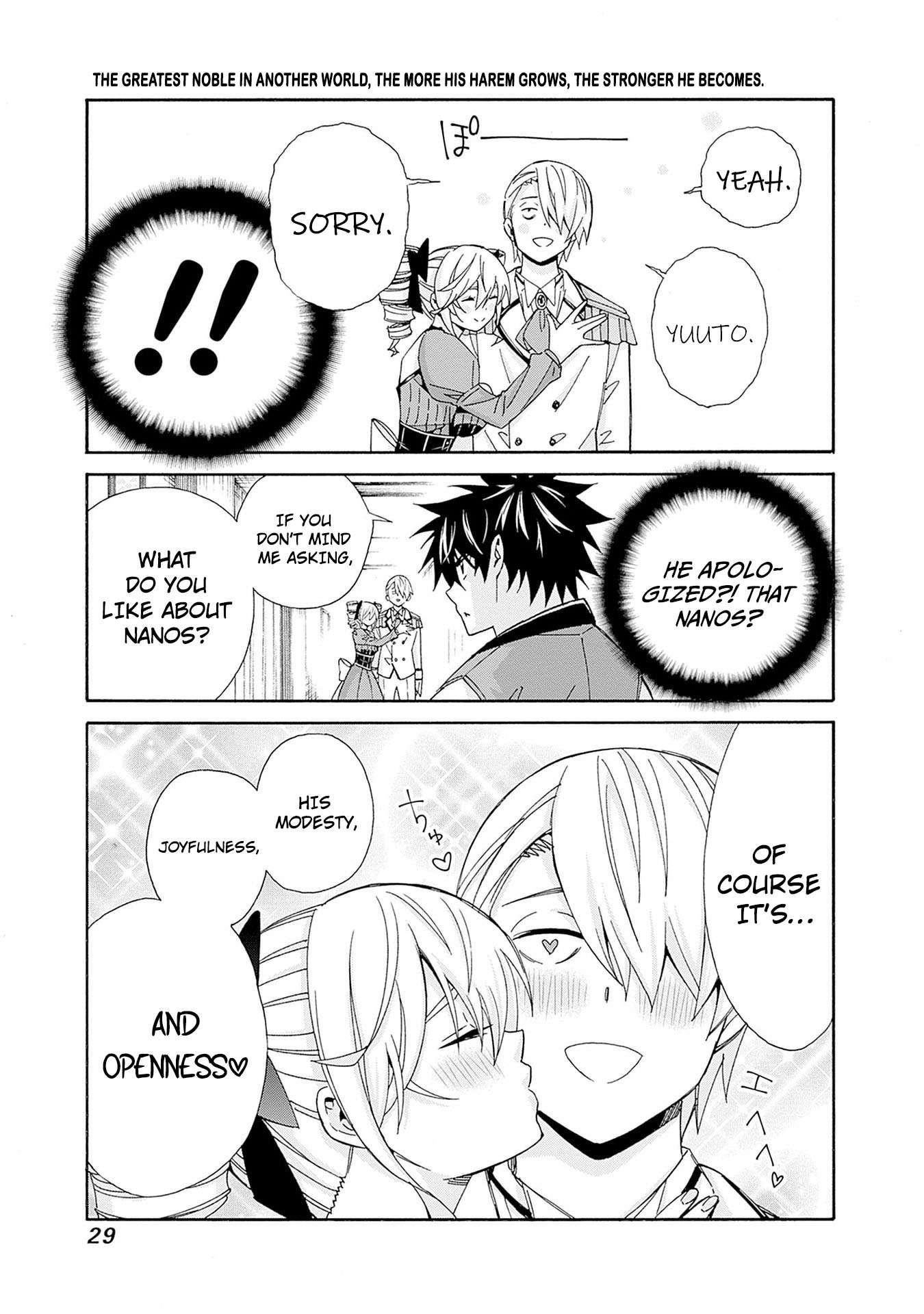 The Best Noble In Another World: The Bigger My Harem Gets, The Stronger I Become Chapter 29 - Page 11 in English