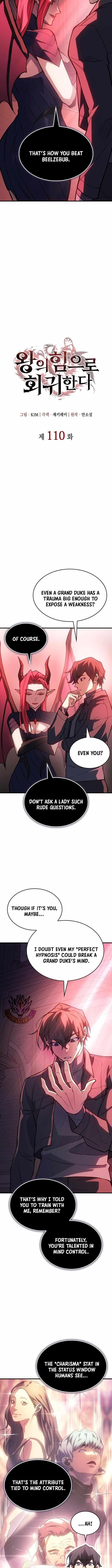 Regressing with the King’s Power Chapter 110 - Page 5 in English