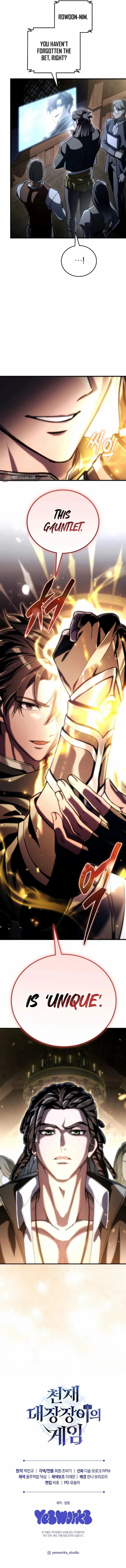 Genius Blacksmith's Game Chapter 30 - Page 21 in English