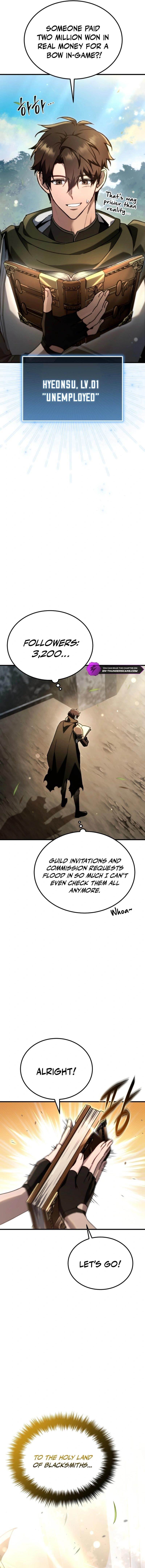 Genius Blacksmith's Game Chapter 7 - Page 9 in English