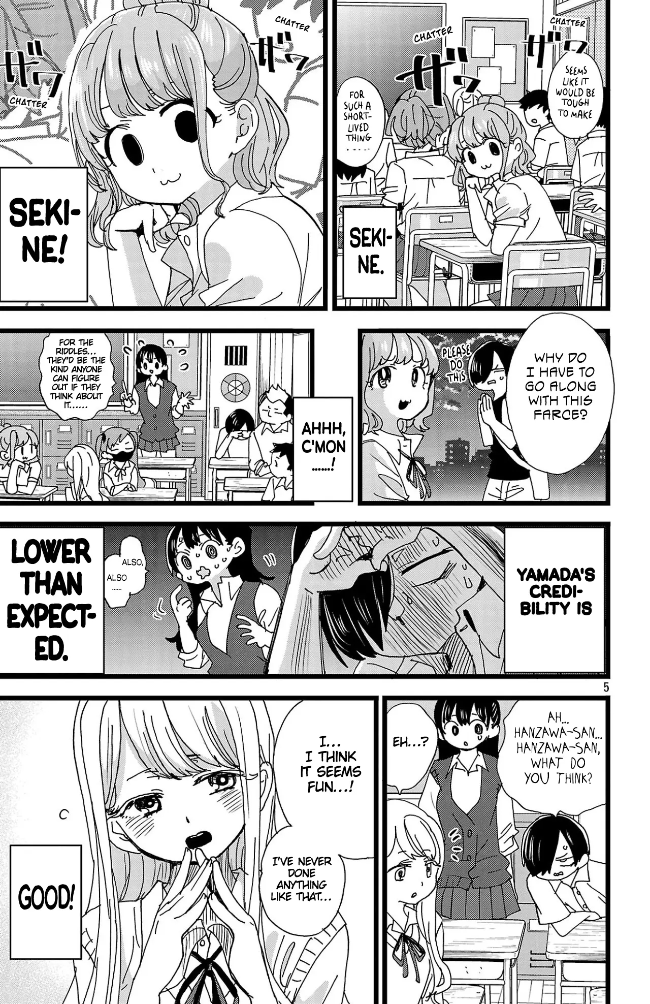 The Dangers in My Heart Chapter 152 - Page 6 in English