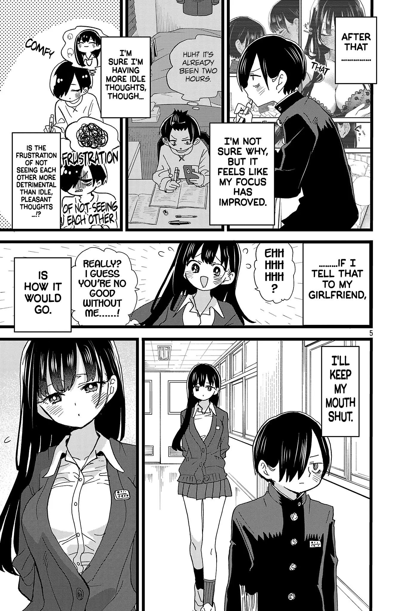 The Dangers in My Heart Chapter 159 - Page 6 in English