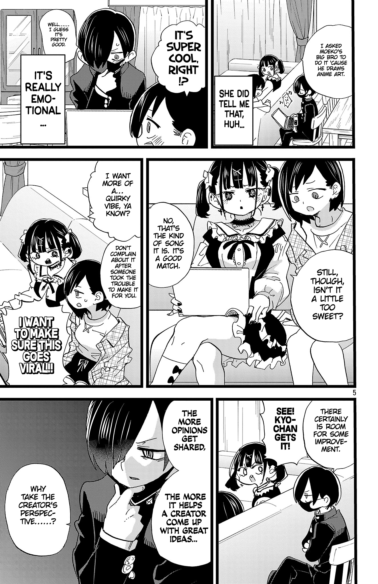 The Dangers in My Heart Chapter 178 - Page 6 in English