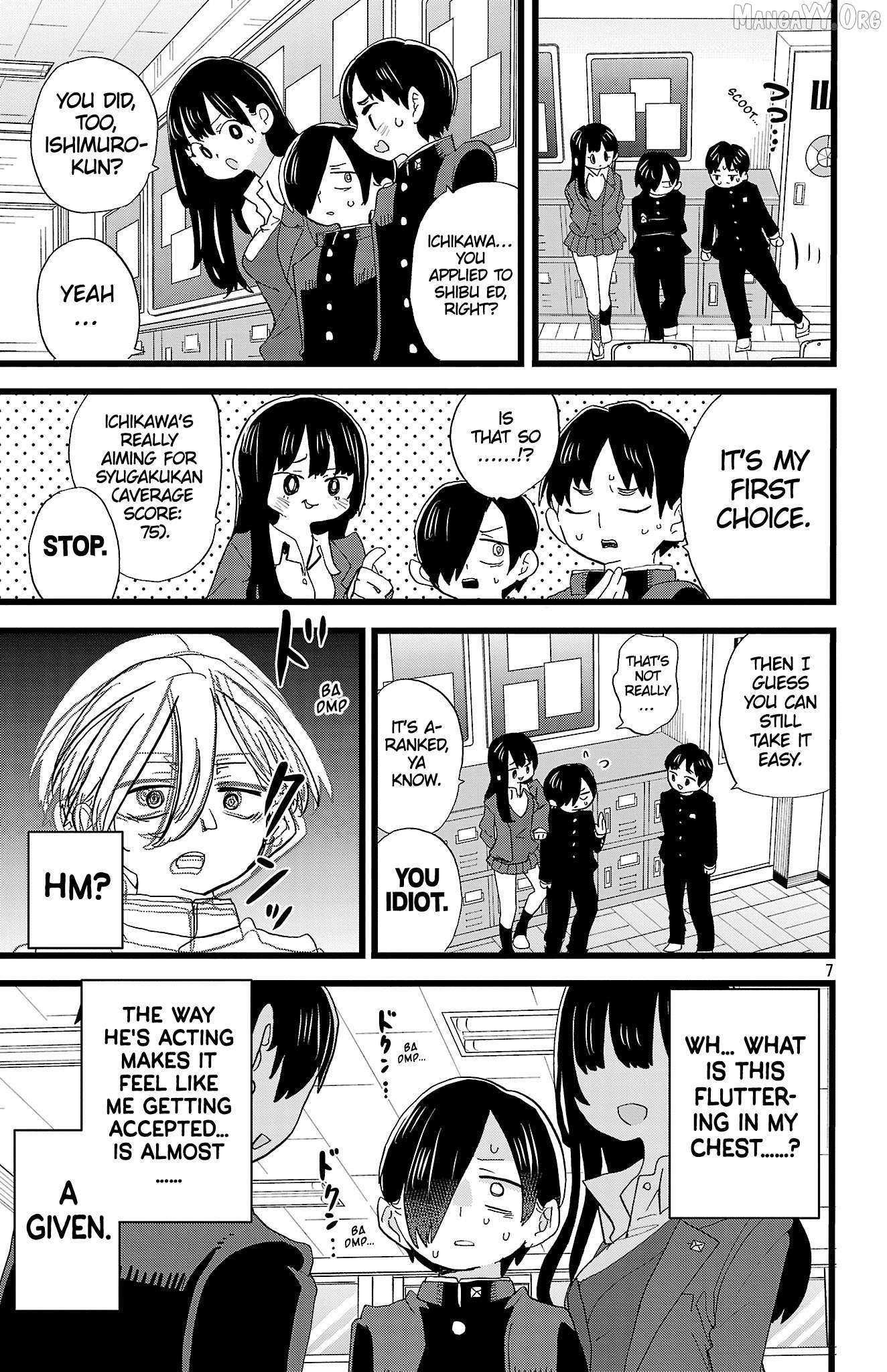 The Dangers in My Heart Chapter 183 - Page 8 in English