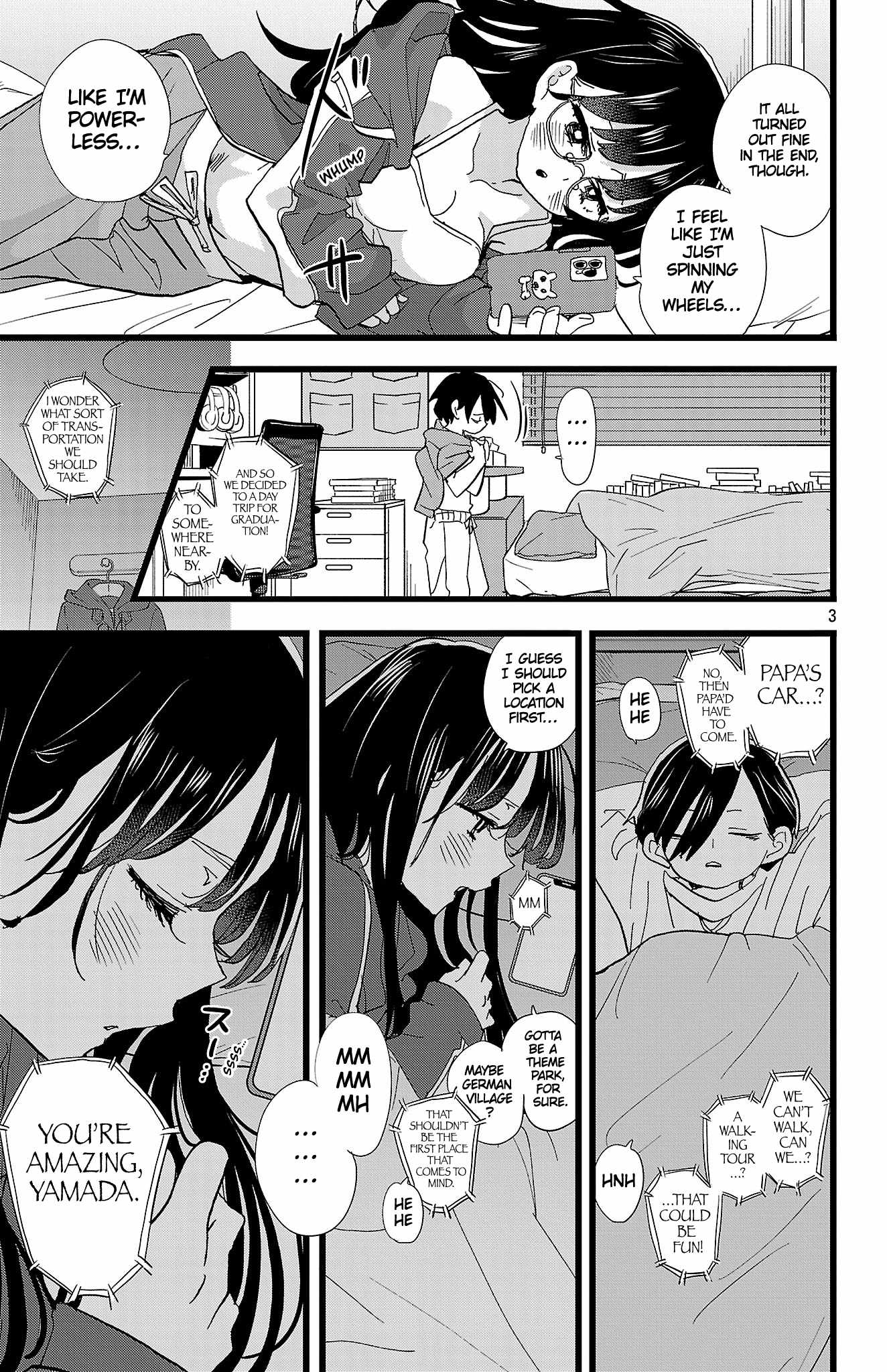 The Dangers in My Heart Chapter 187 - Page 3 in English