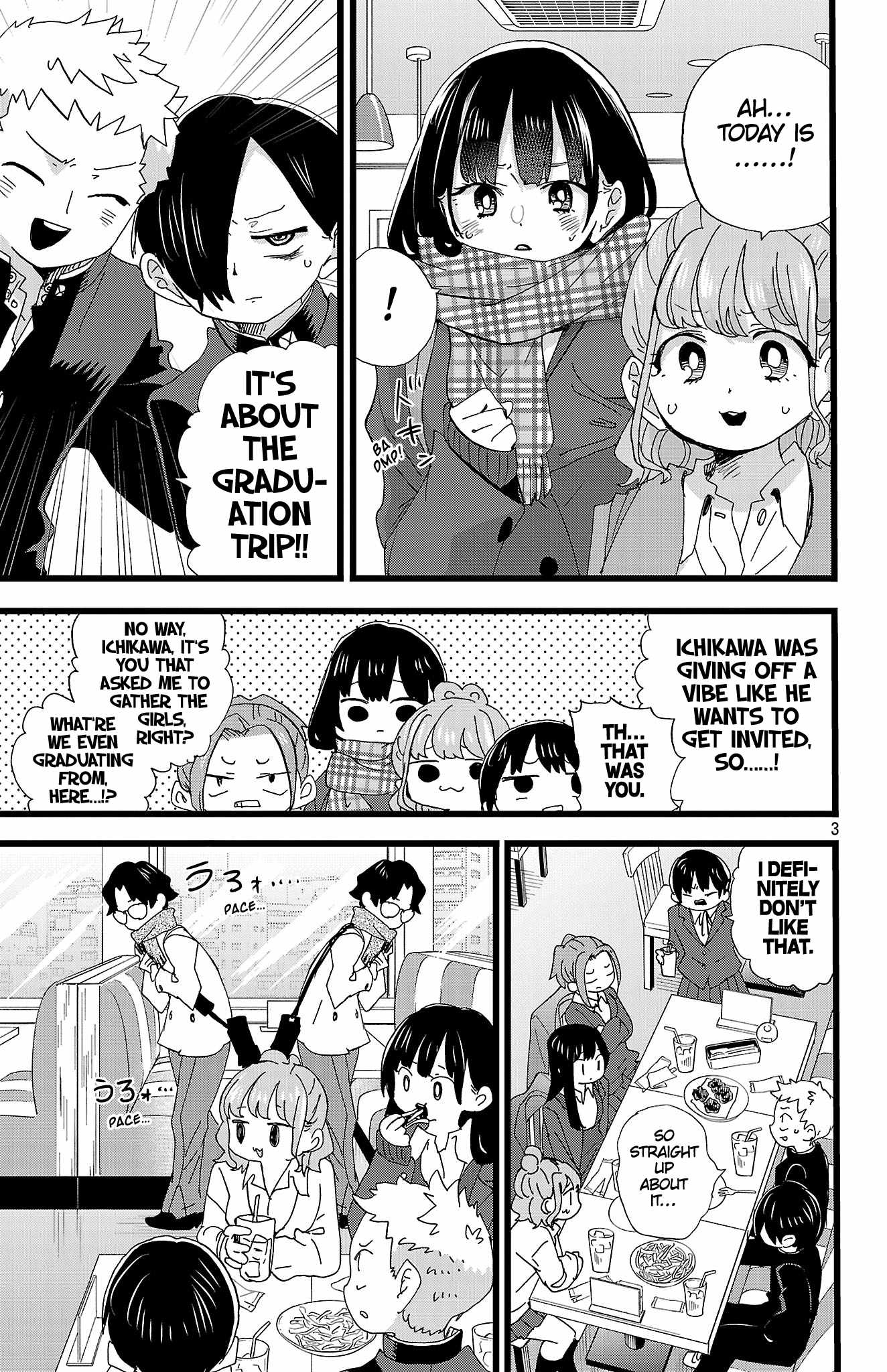 The Dangers in My Heart Chapter 190 - Page 4 in English