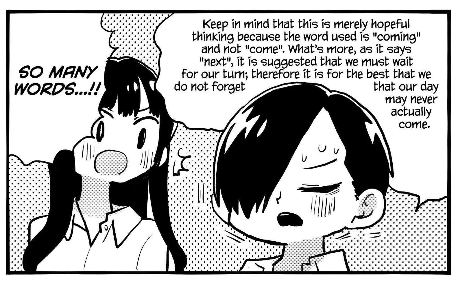 The Dangers in My Heart Chapter 31.1 - Page 8 in English