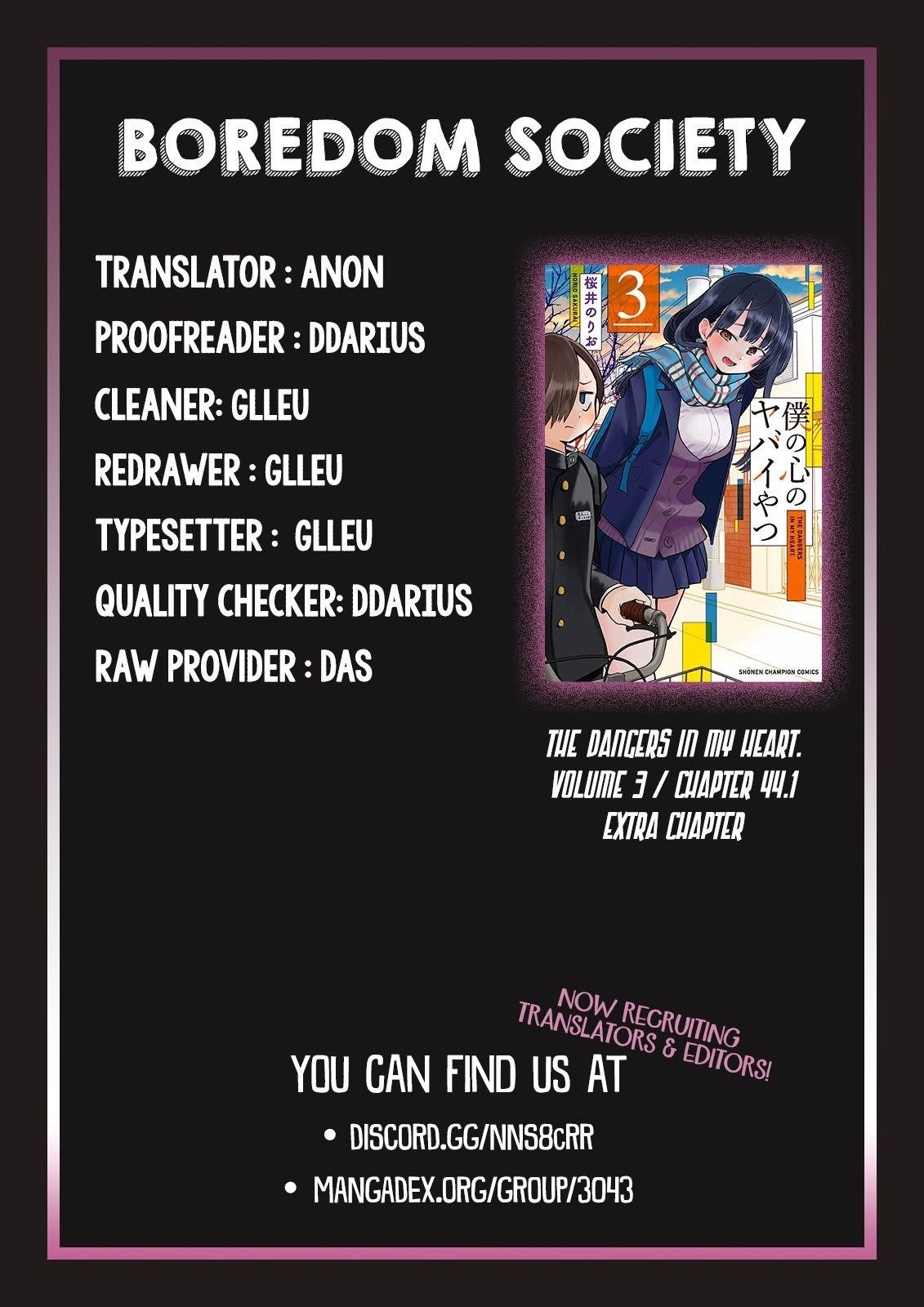 The Dangers in My Heart Chapter 44.1 - Page 5 in English