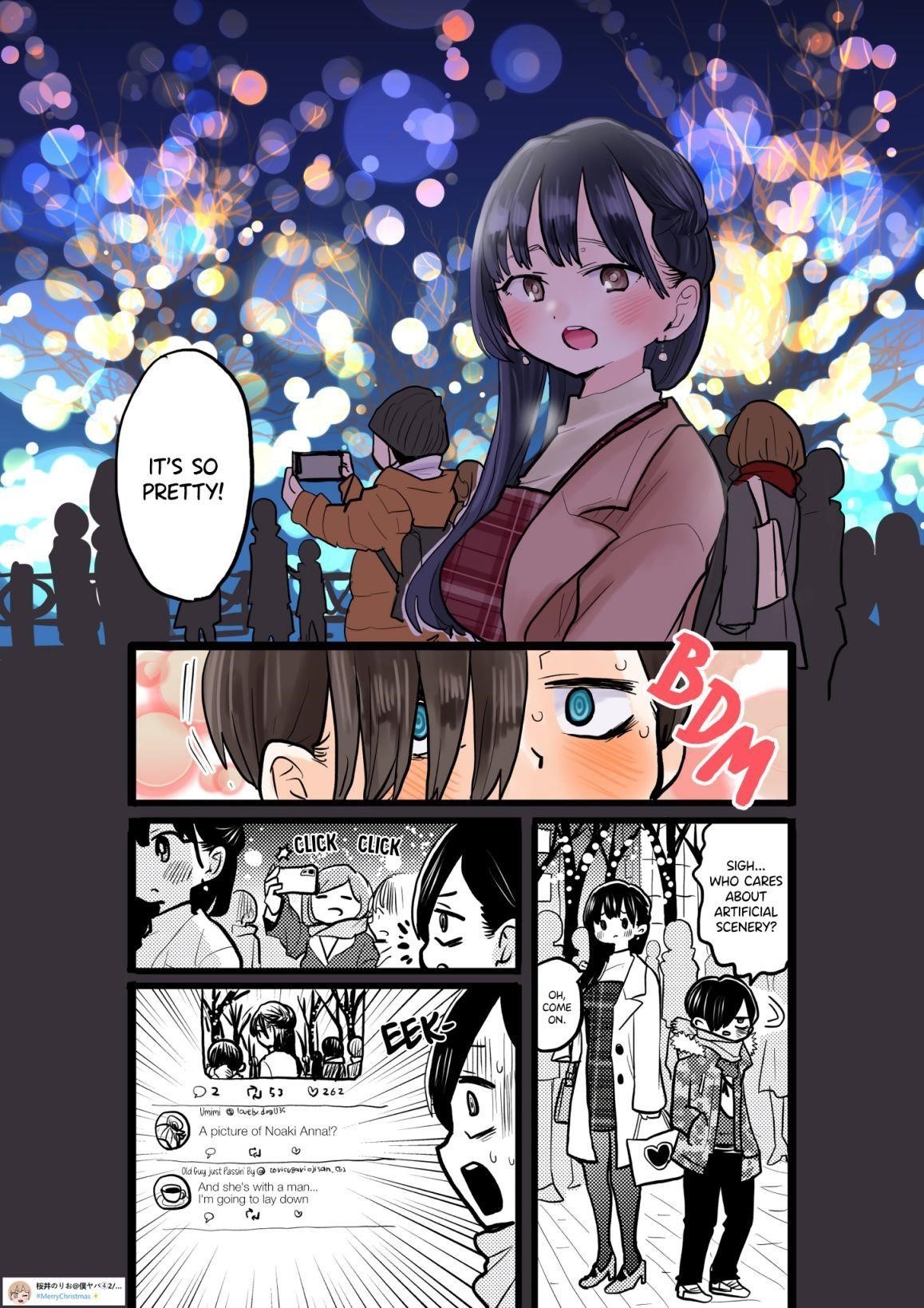 The Dangers in My Heart Chapter 60.1 - Page 12 in English