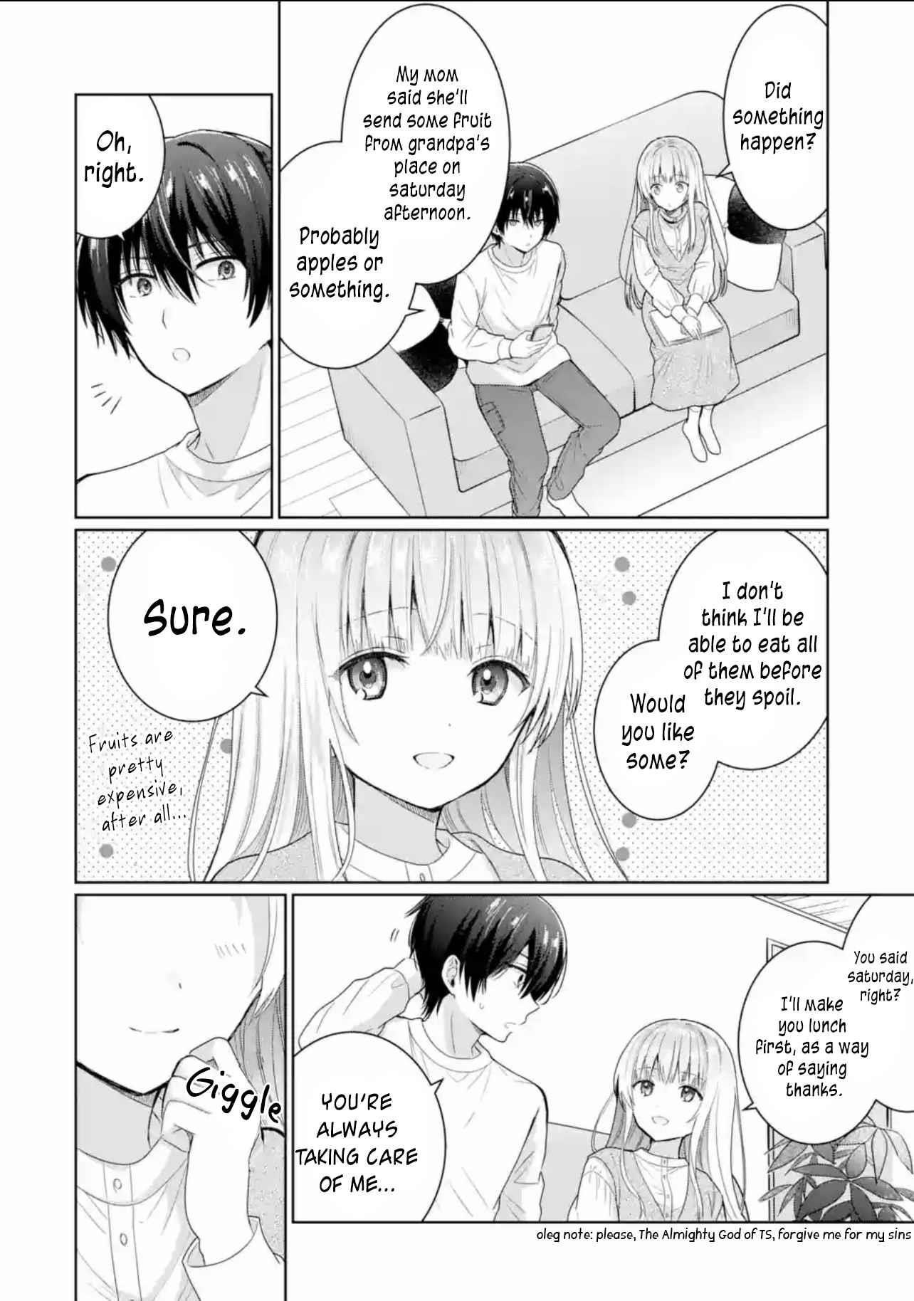 The Angel Next Door Spoils Me Rotten Chapter 7.1 - Page 10 in English