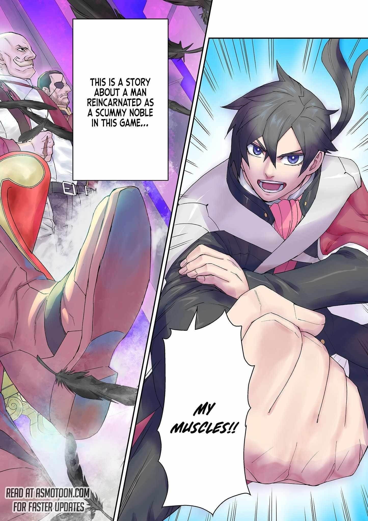 I Was Reincarnated as an Evil Noble in a Game and Became Unparalleled With My Overpowered Muscles Chapter 1 - Page 7 in English