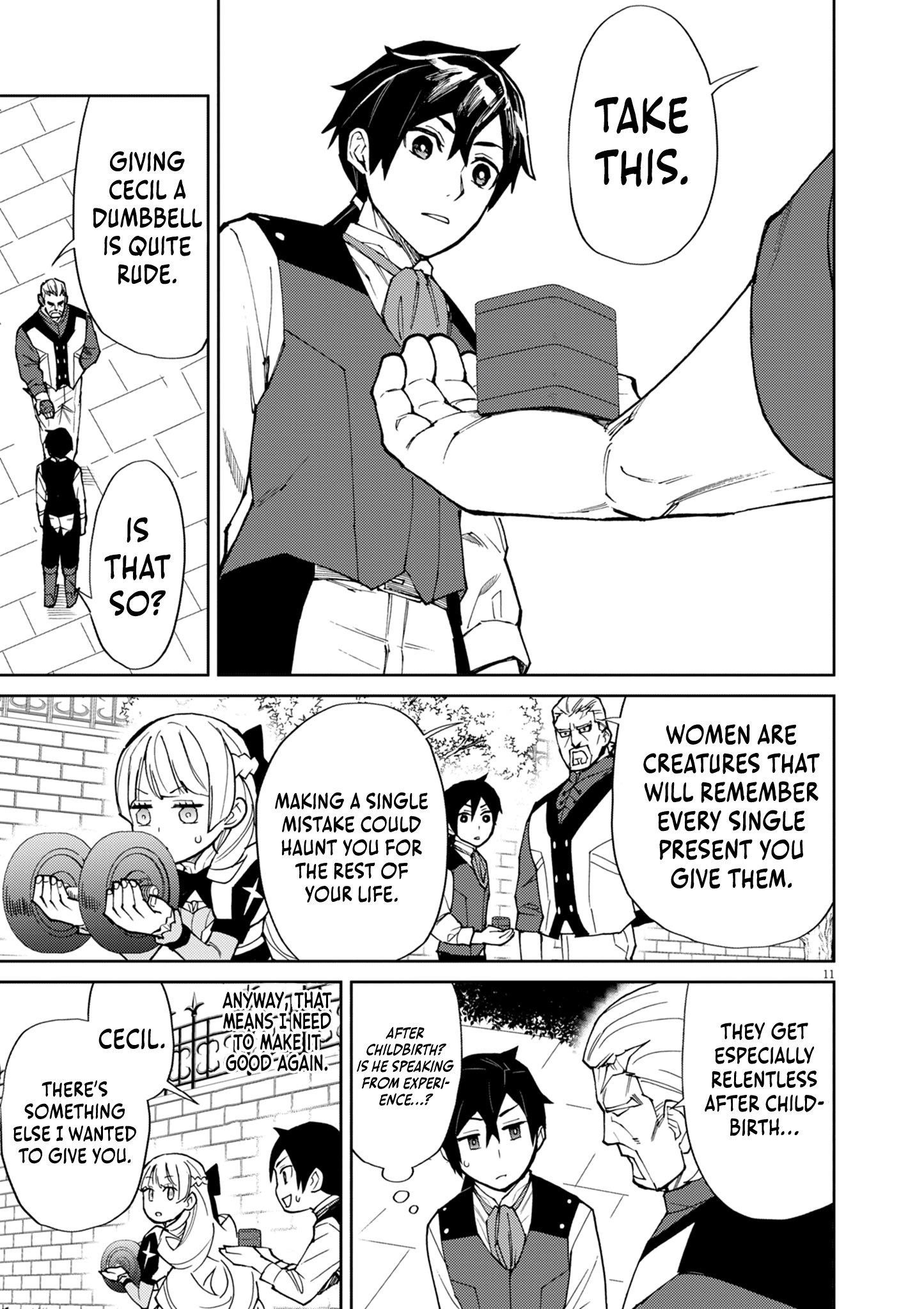 I Was Reincarnated as an Evil Noble in a Game and Became Unparalleled With My Overpowered Muscles Chapter 13 - Page 11 in English