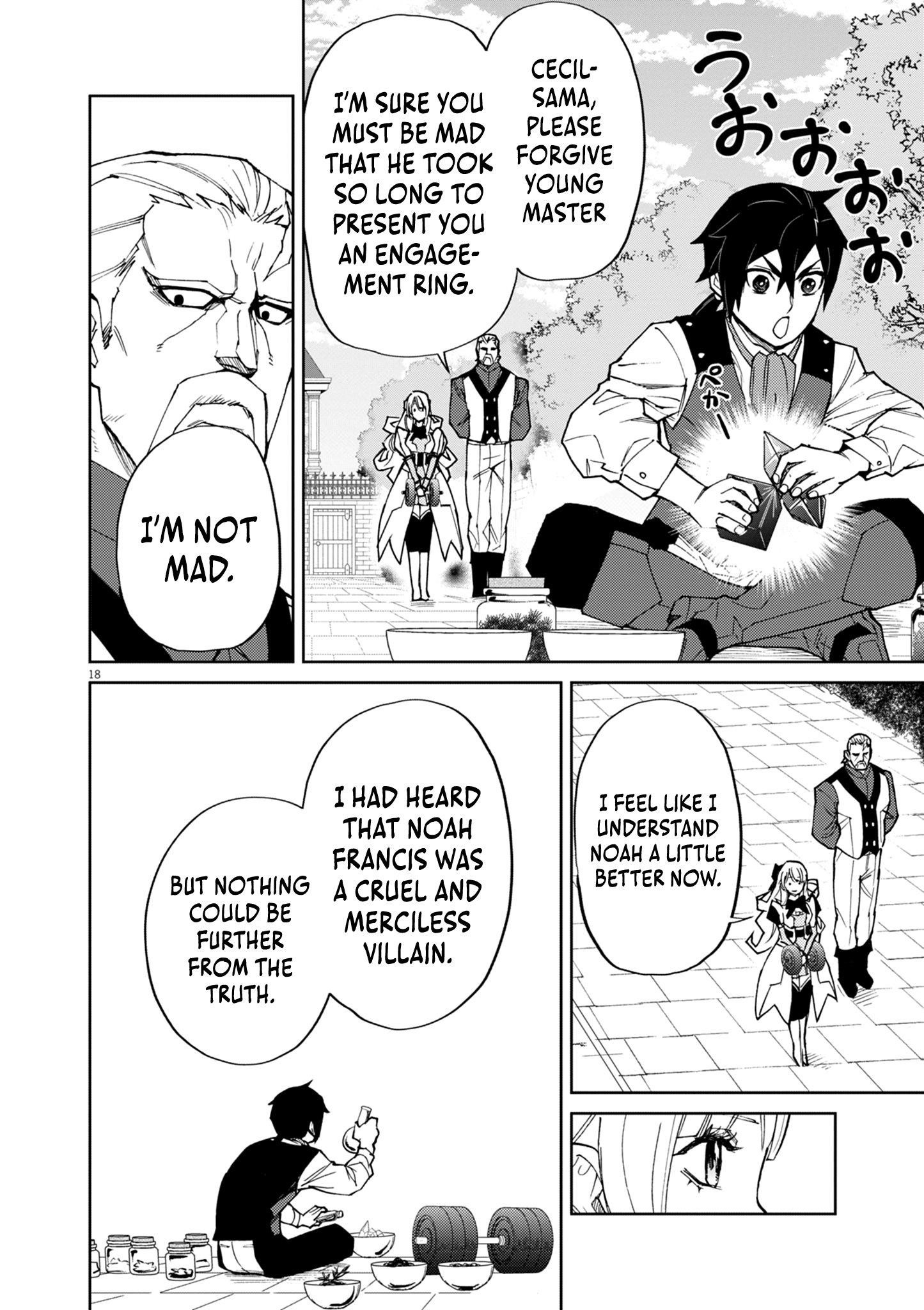 I Was Reincarnated as an Evil Noble in a Game and Became Unparalleled With My Overpowered Muscles Chapter 13 - Page 18 in English