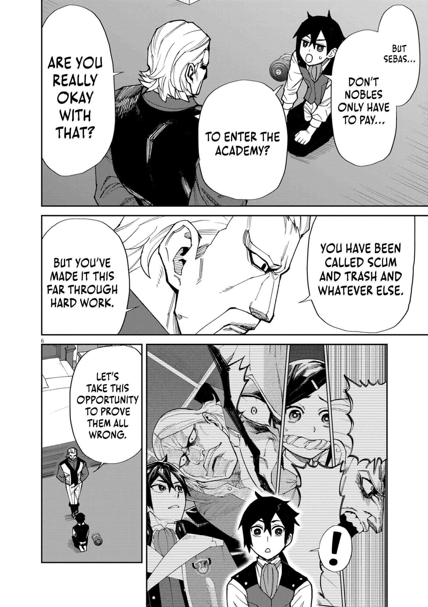 I Was Reincarnated as an Evil Noble in a Game and Became Unparalleled With My Overpowered Muscles Chapter 14 - Page 6 in English