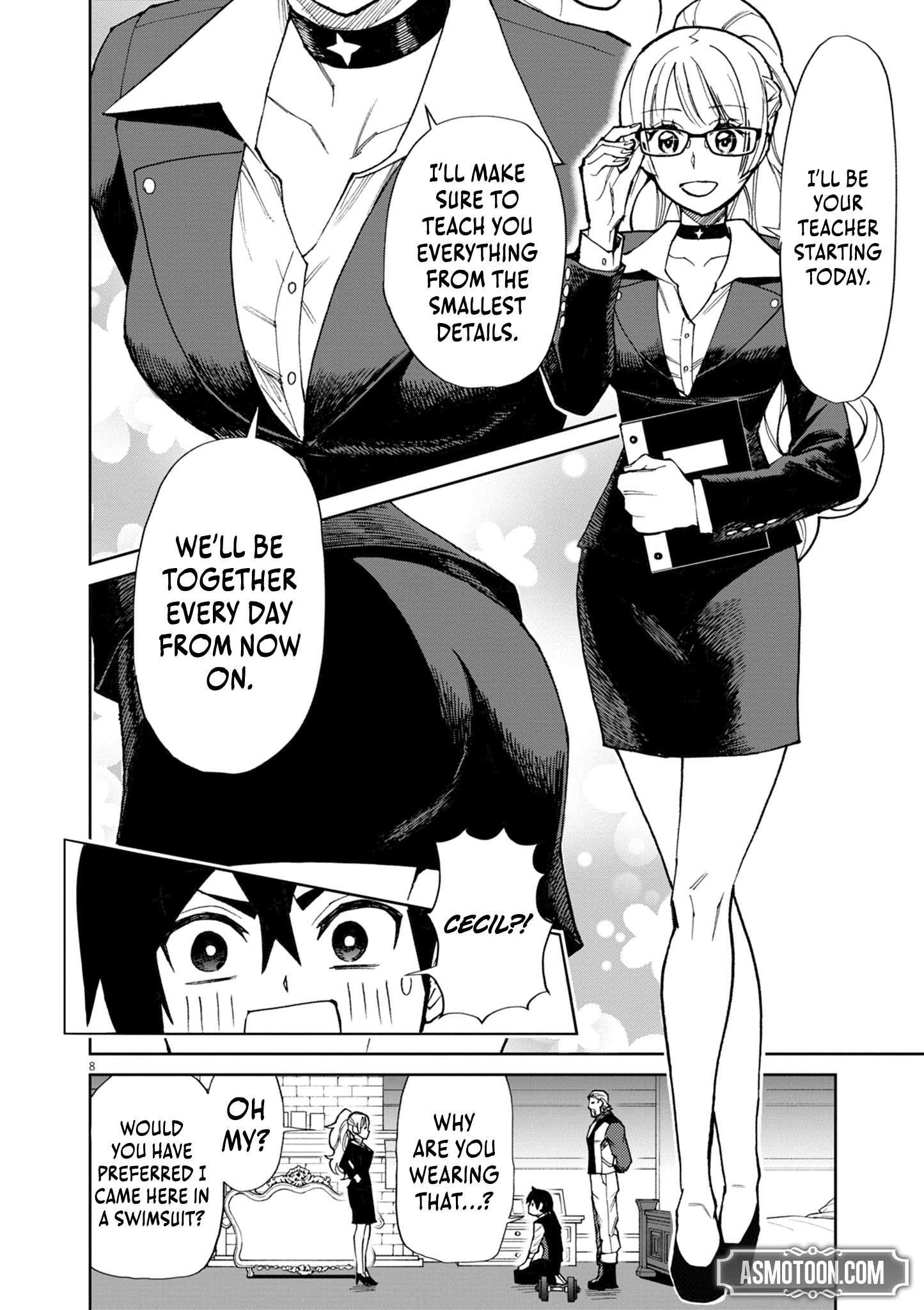 I Was Reincarnated as an Evil Noble in a Game and Became Unparalleled With My Overpowered Muscles Chapter 14 - Page 8 in English