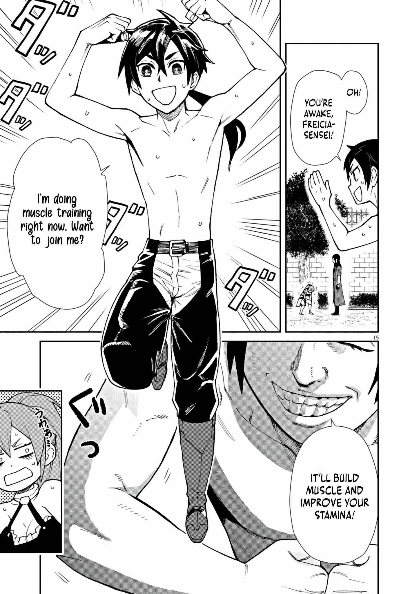 I Was Reincarnated as an Evil Noble in a Game and Became Unparalleled With My Overpowered Muscles Chapter 2 - Page 15 in English