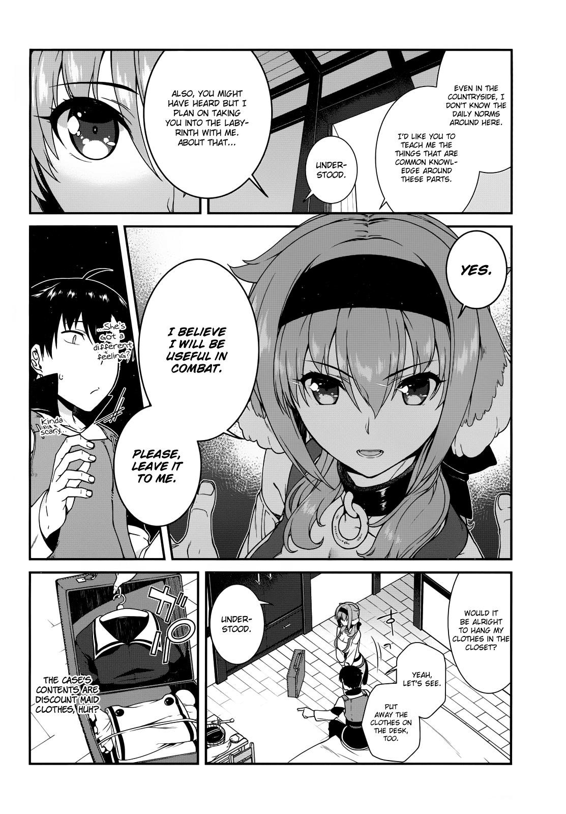 Isekai Meikyuu De Harem O Chapter 10 - Page 10 in English