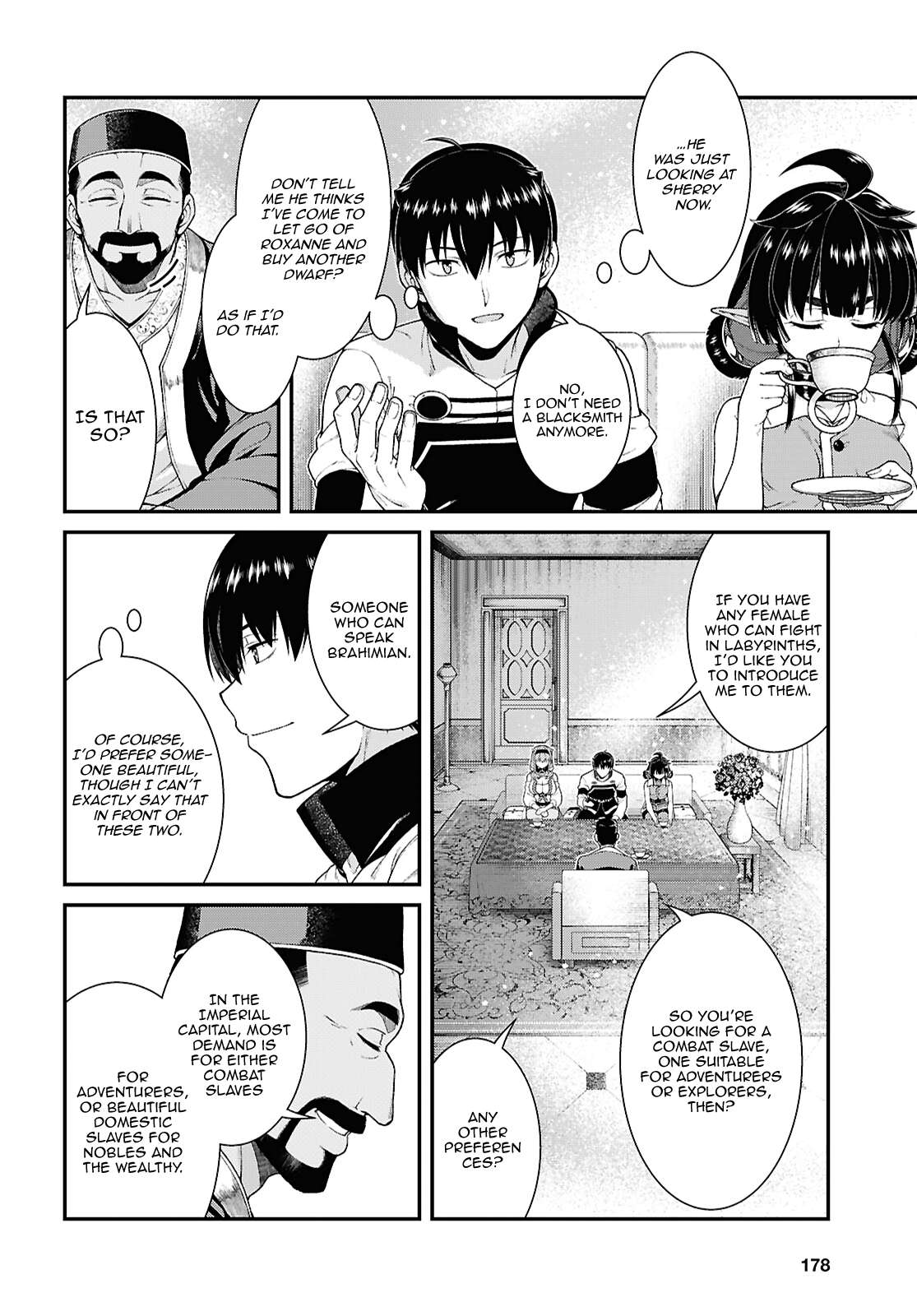 Isekai Meikyuu De Harem O Chapter 101 - Page 13 in English