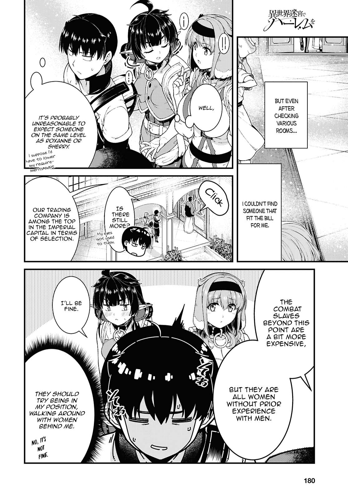 Isekai Meikyuu De Harem O Chapter 101 - Page 15 in English