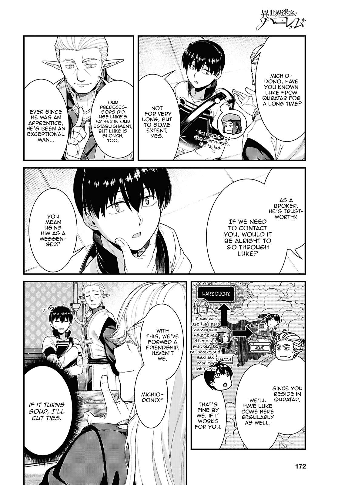 Isekai Meikyuu De Harem O Chapter 101 - Page 7 in English