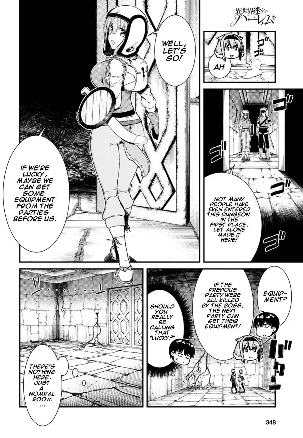 Isekai Meikyuu De Harem O Chapter 17 - Page 3 in English