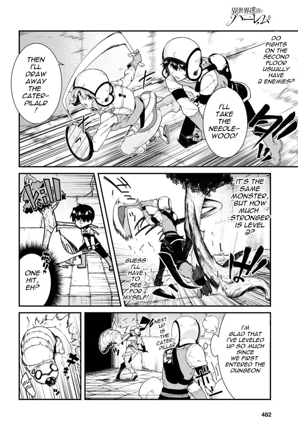 Isekai Meikyuu De Harem O Chapter 18 - Page 7 in English