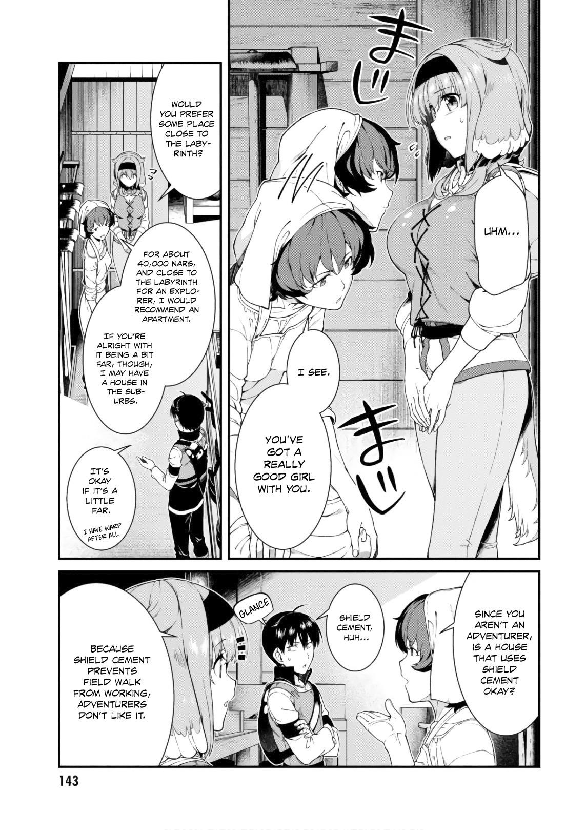 Isekai Meikyuu De Harem O Chapter 24 - Page 11 in English