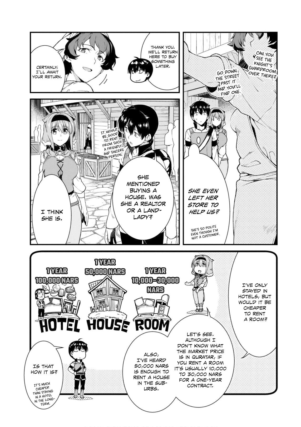 Isekai Meikyuu De Harem O Chapter 24 - Page 3 in English