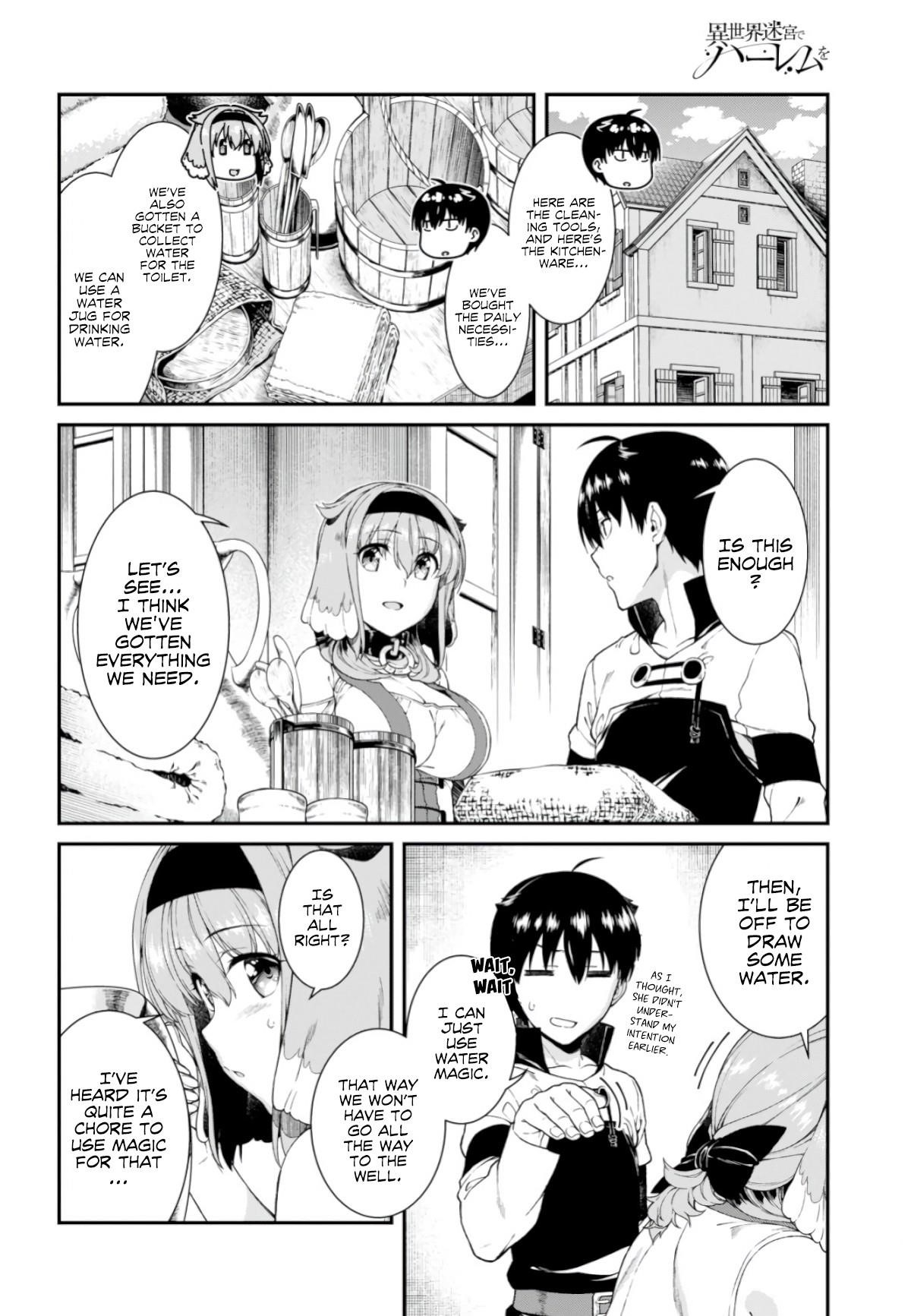 Isekai Meikyuu De Harem O Chapter 26 - Page 13 in English