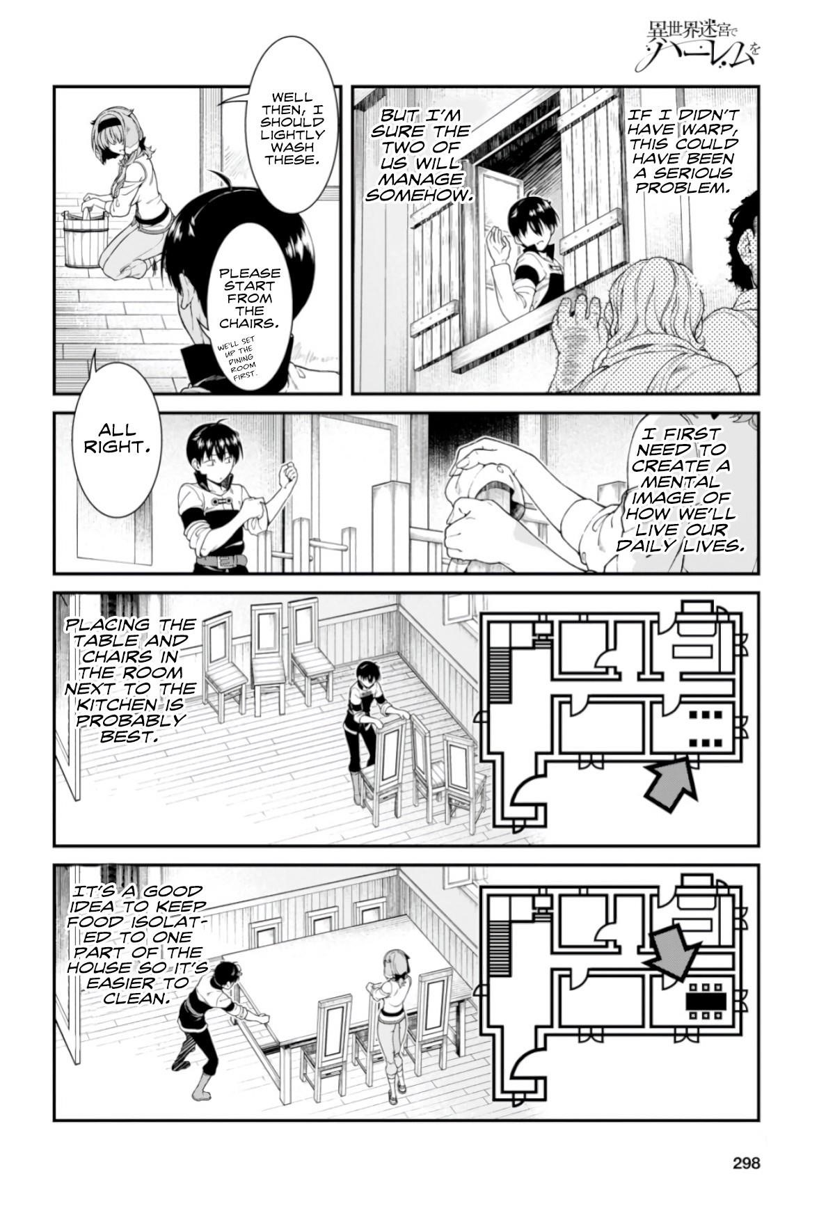 Isekai Meikyuu De Harem O Chapter 26 - Page 23 in English