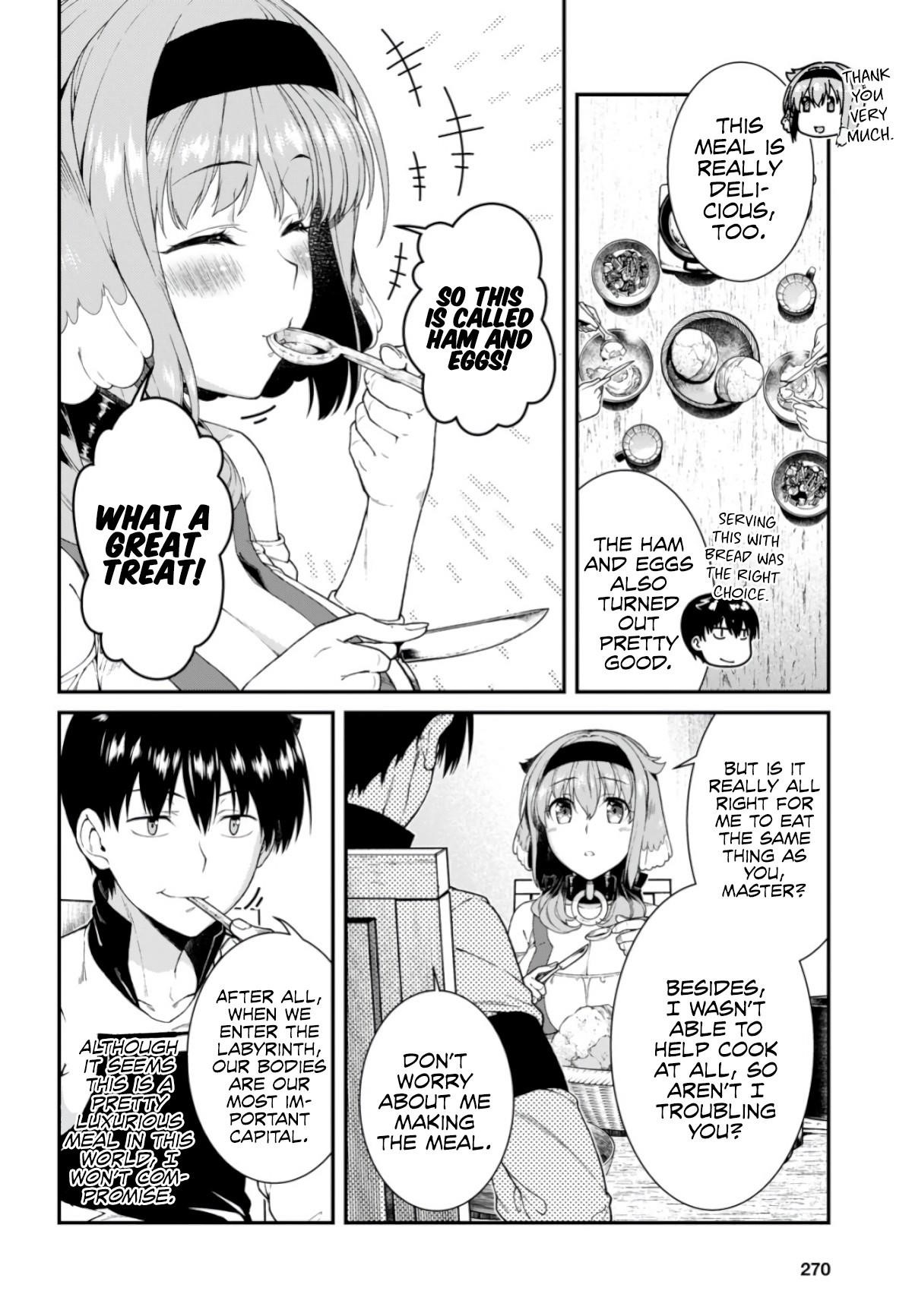 Isekai Meikyuu De Harem O Chapter 27 - Page 22 in English