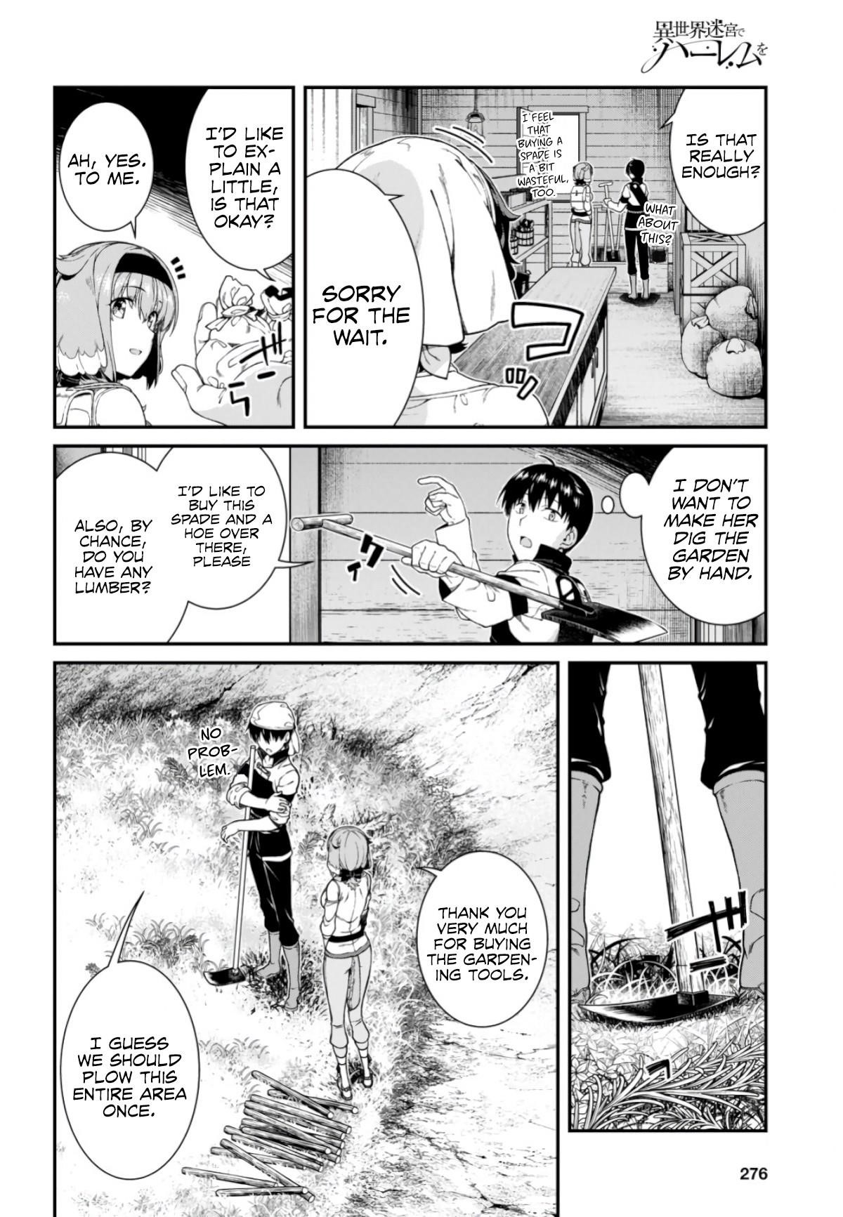 Isekai Meikyuu De Harem O Chapter 27 - Page 28 in English
