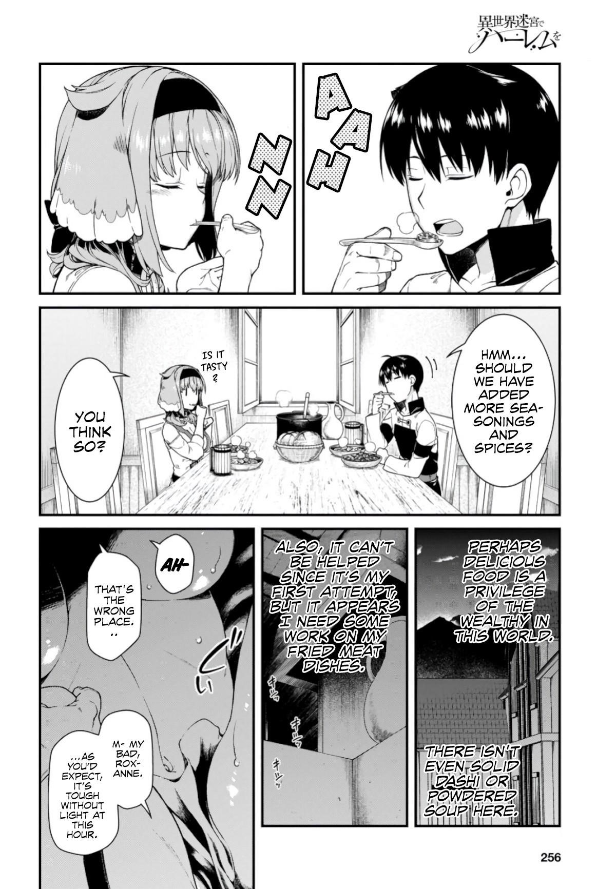 Isekai Meikyuu De Harem O Chapter 27 - Page 8 in English