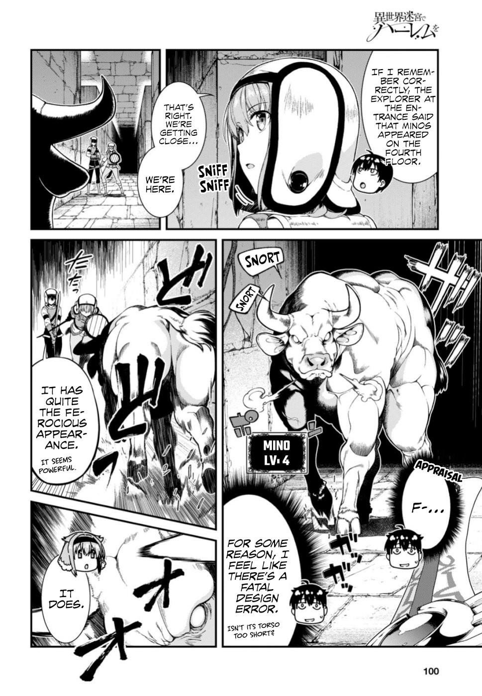 Isekai Meikyuu De Harem O Chapter 28 - Page 14 in English