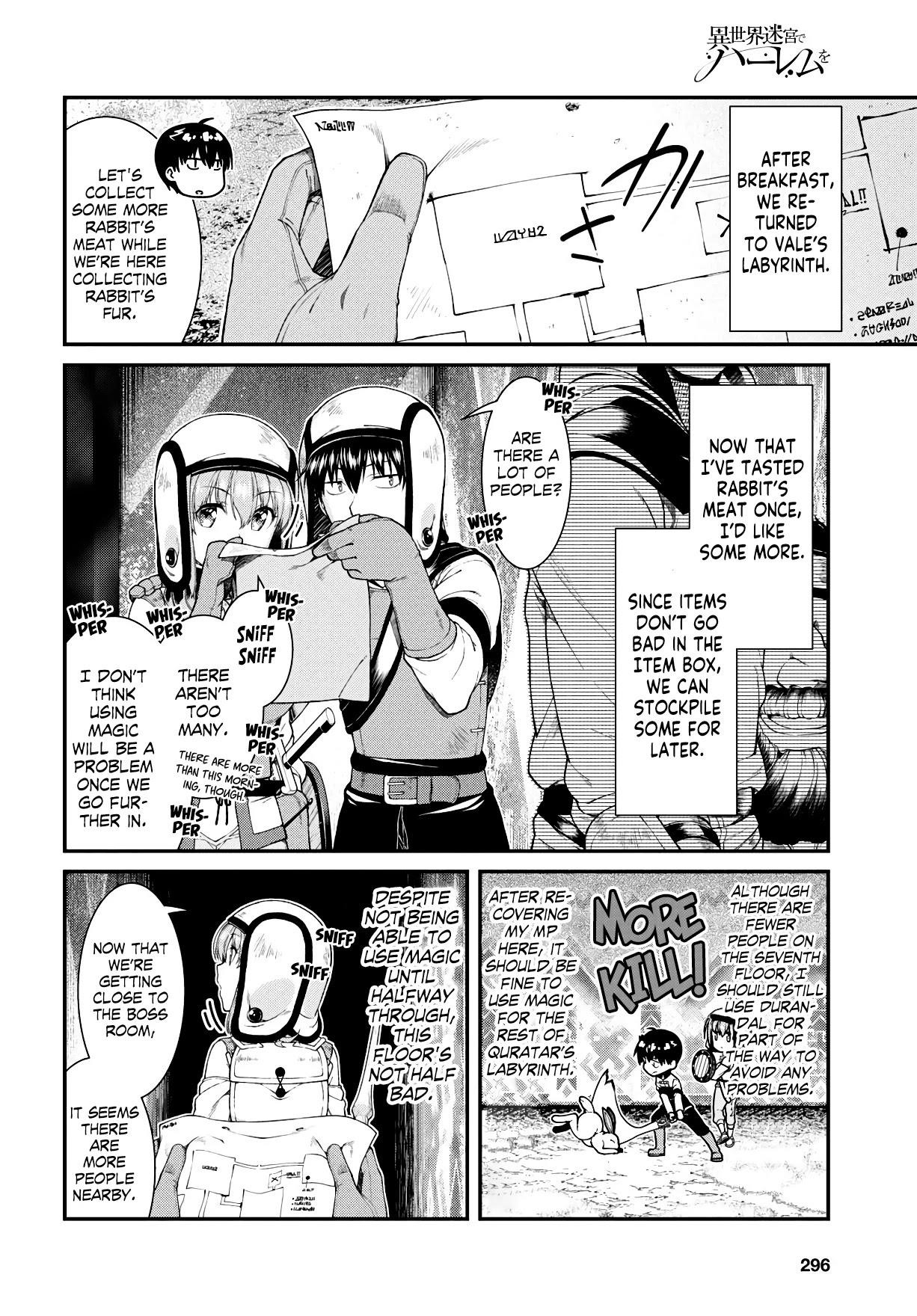 Isekai Meikyuu De Harem O Chapter 34 - Page 16 in English